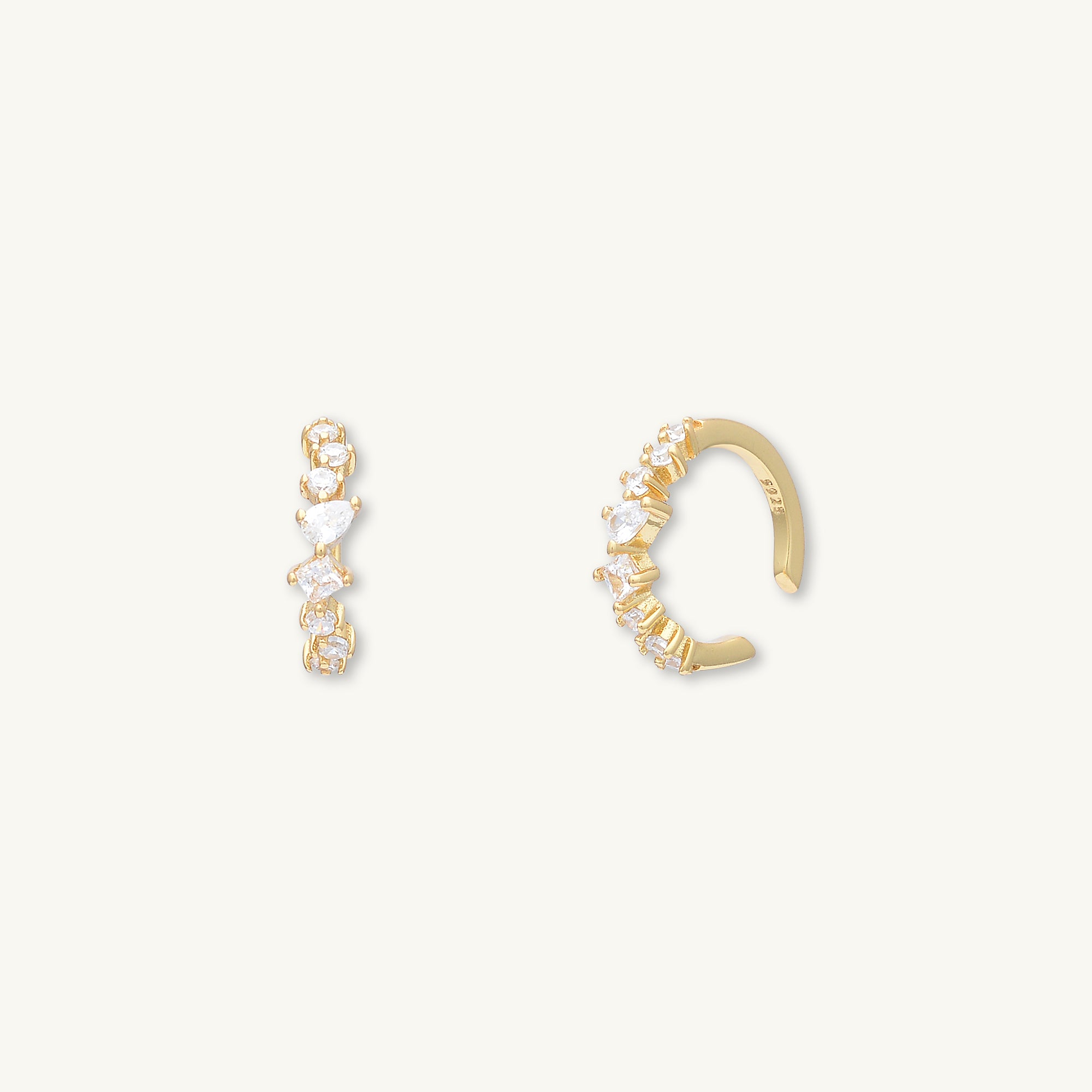 Multi Sapphire Ear Cuff