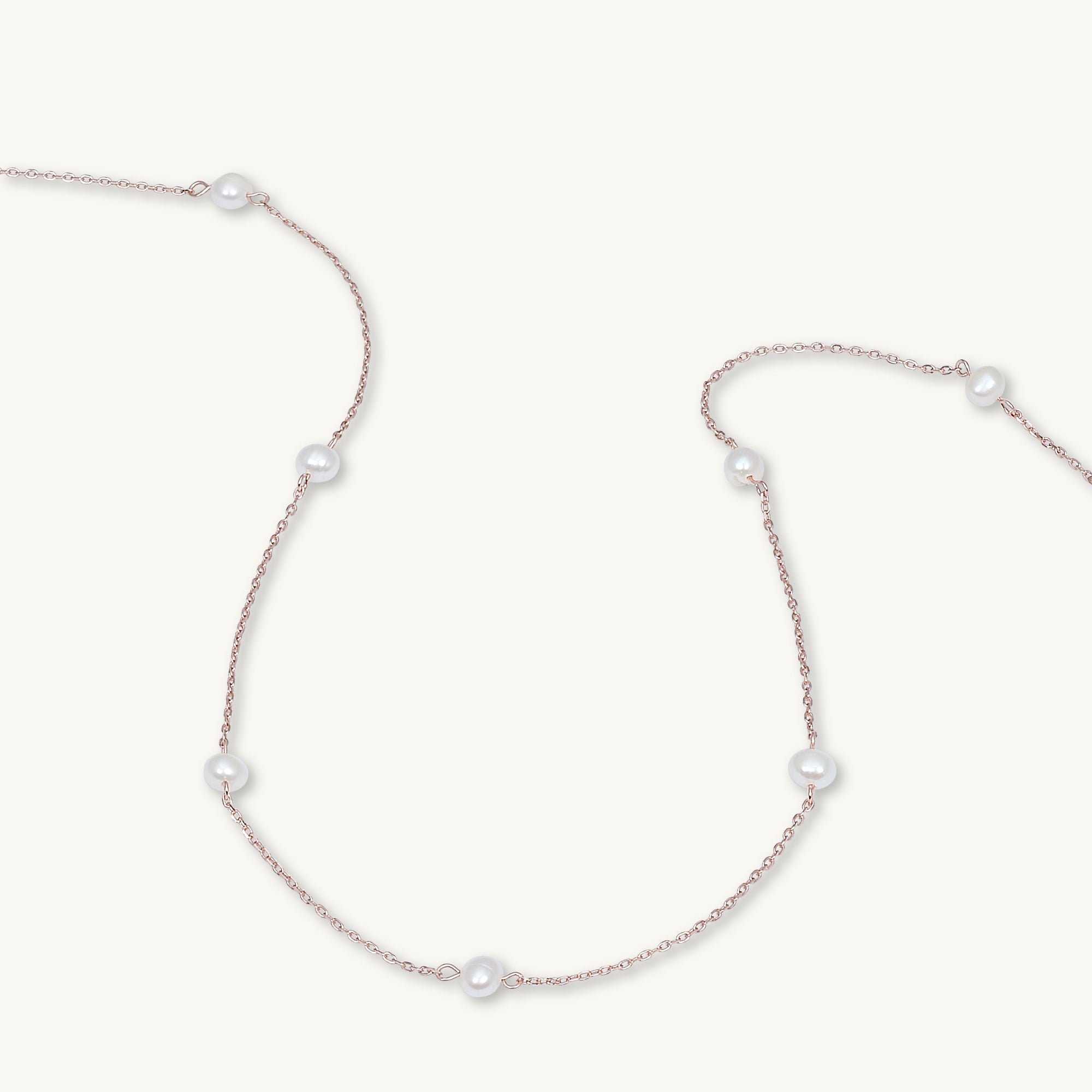 Freshwater Pearl Station Necklace