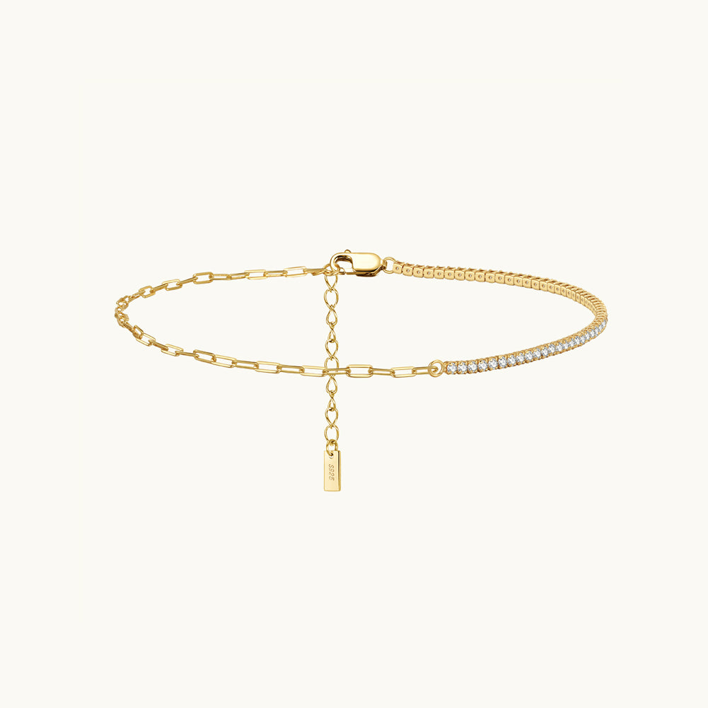 Tennis Link Chain Anklet