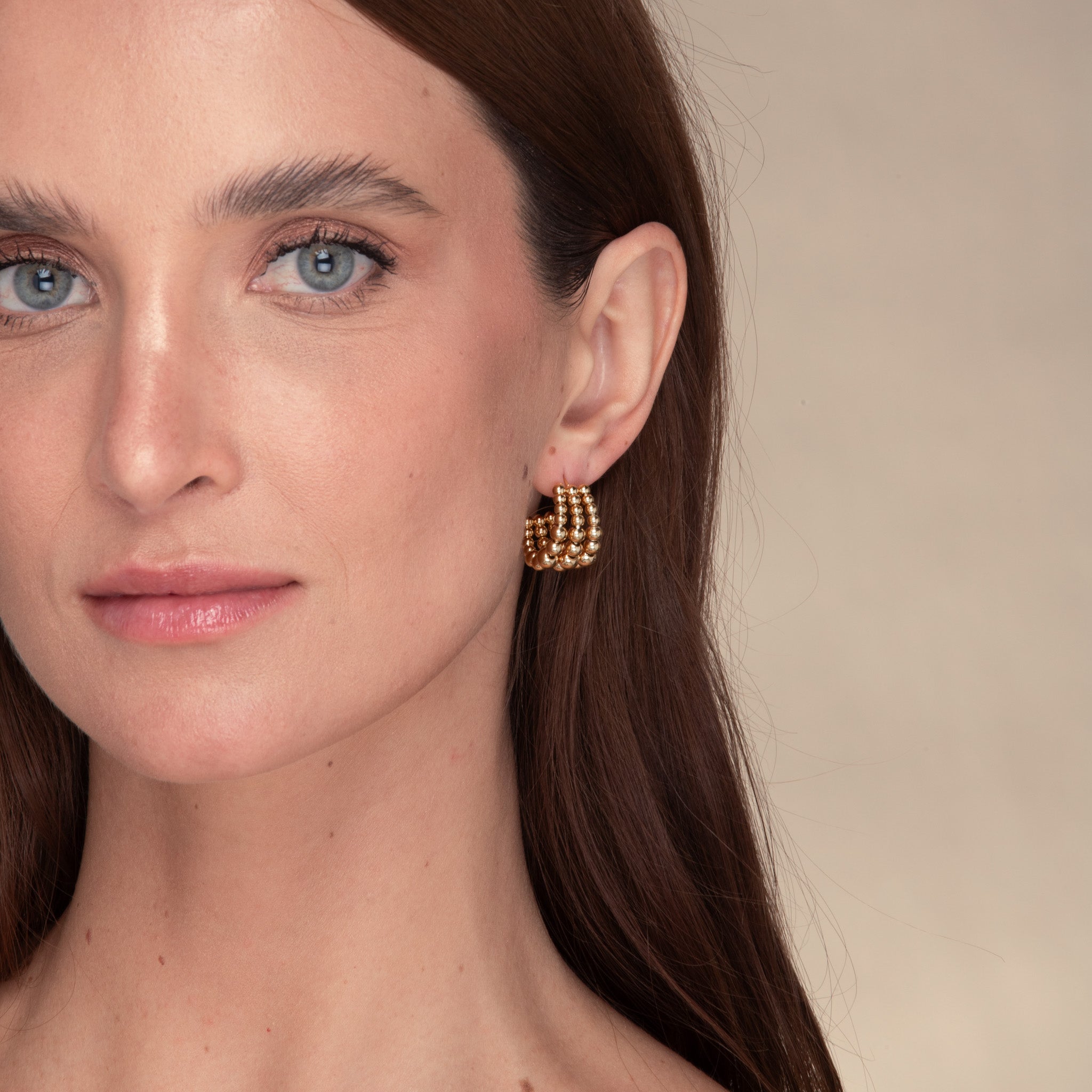 Alexis Ball Hoop Earrings - Camile & Stone