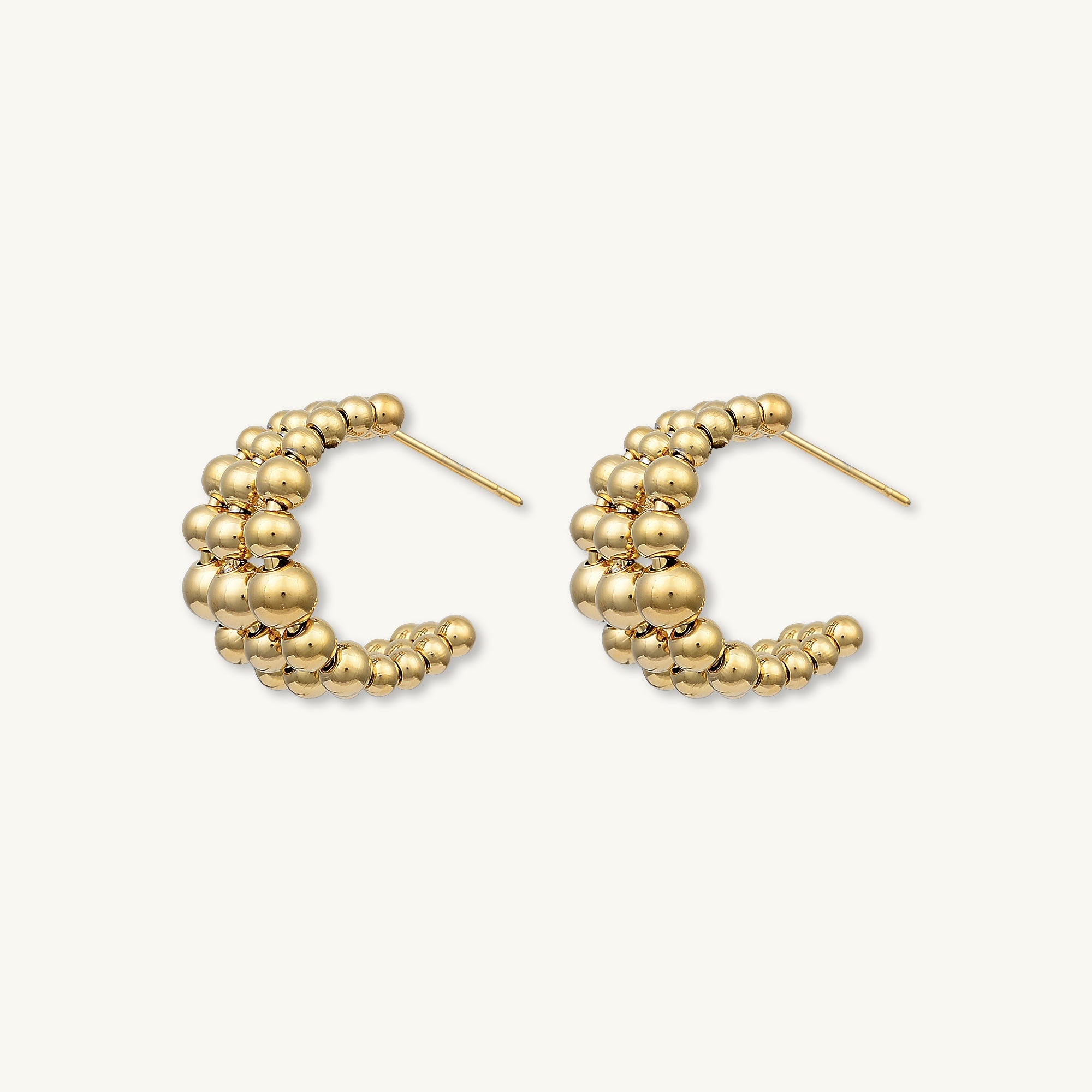 Alexis Ball Hoop Earrings - Camile & Stone
