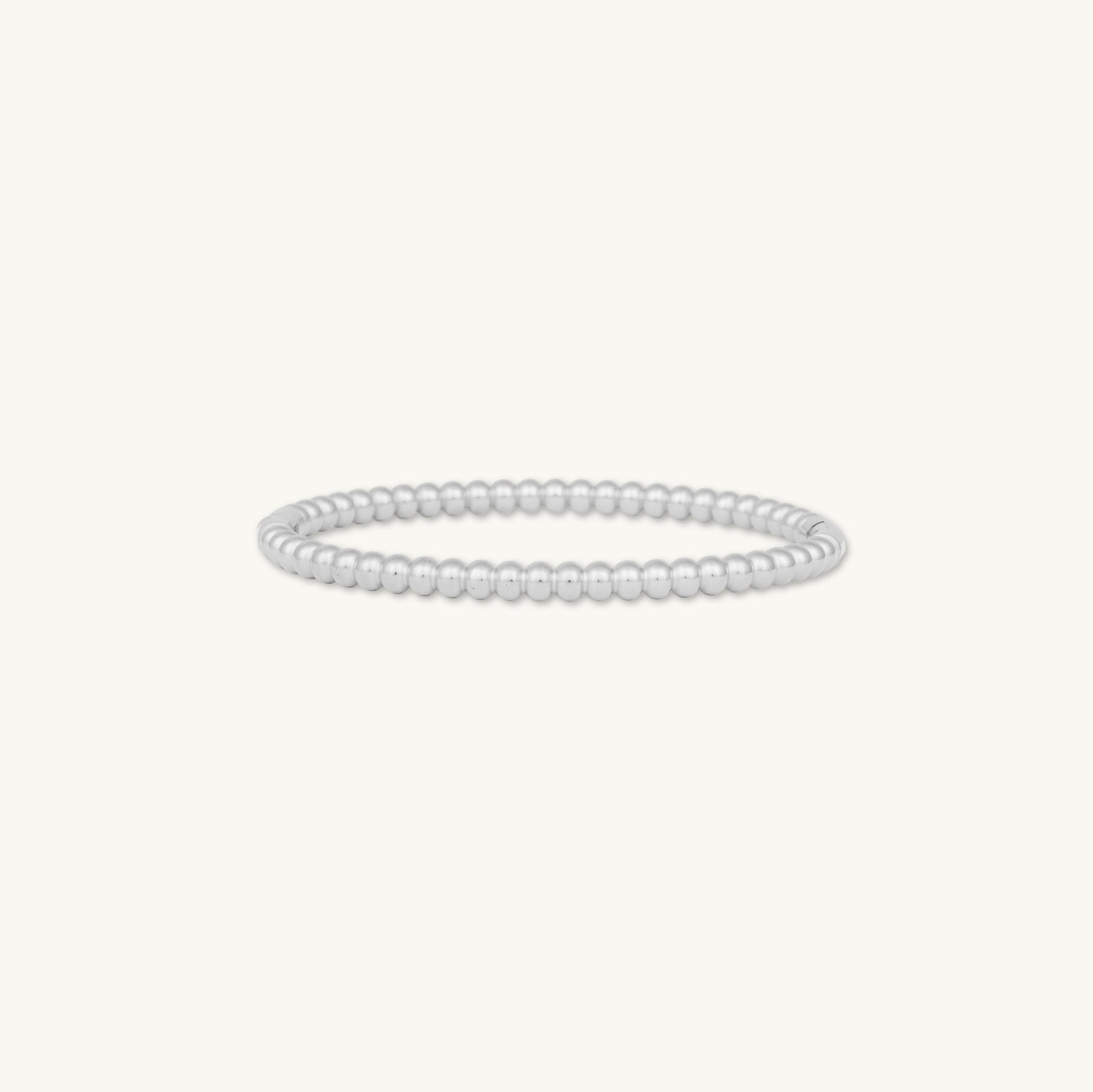 Ball Hinged Bangle Bracelet - Camile & Stone