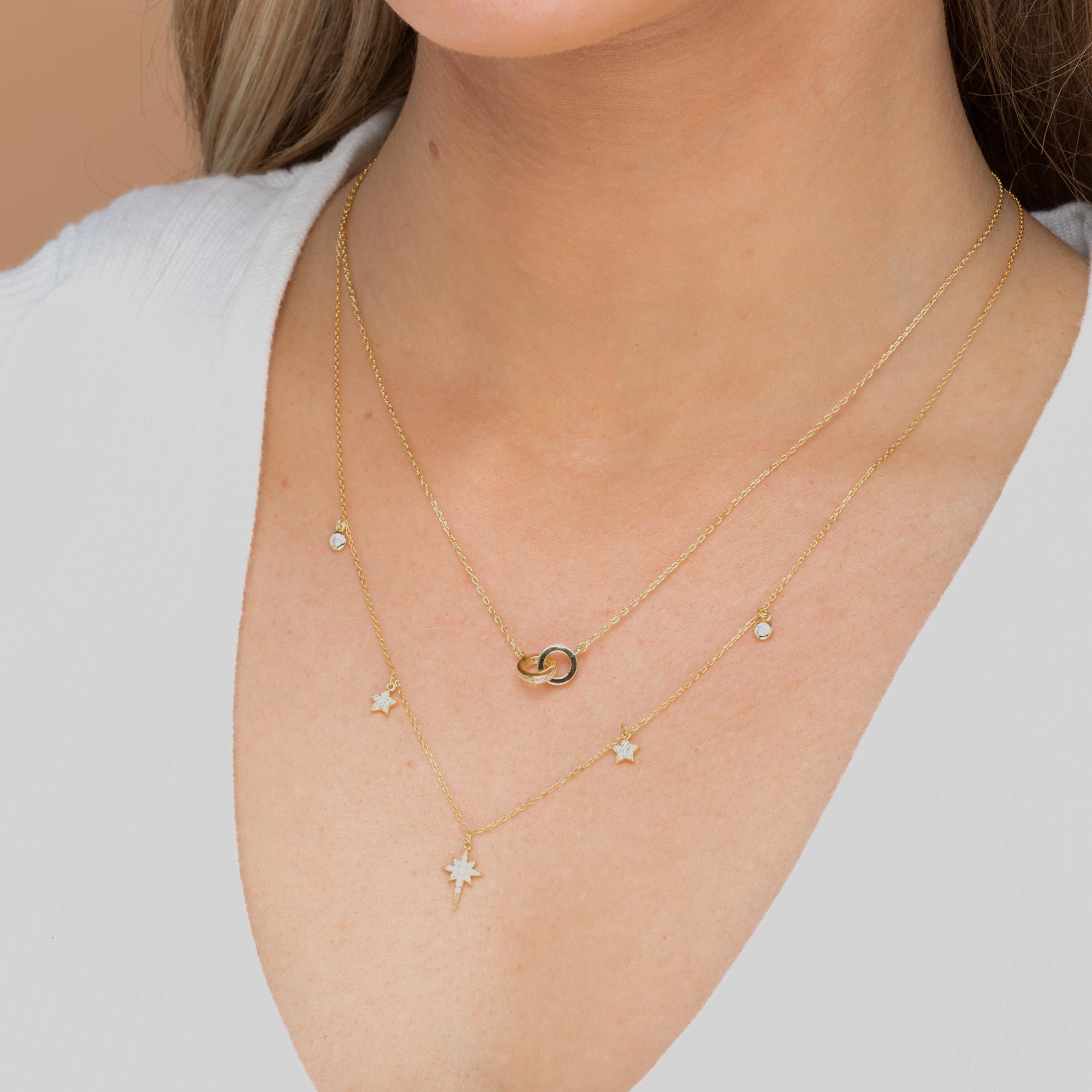 Bright North Star Sapphire Necklace - Camile & Stone