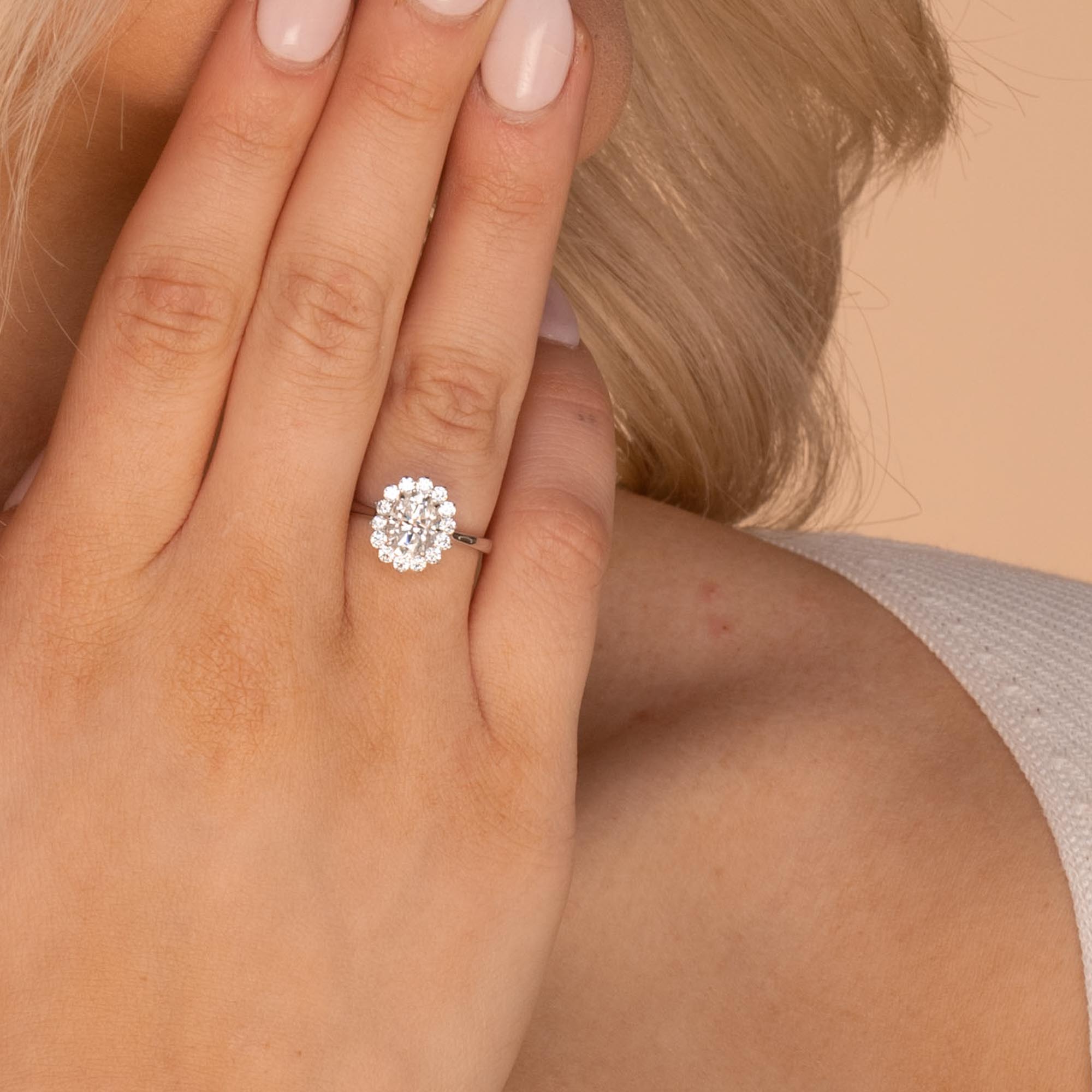 1.5 ct The Lady Moissanite Diamond Ring