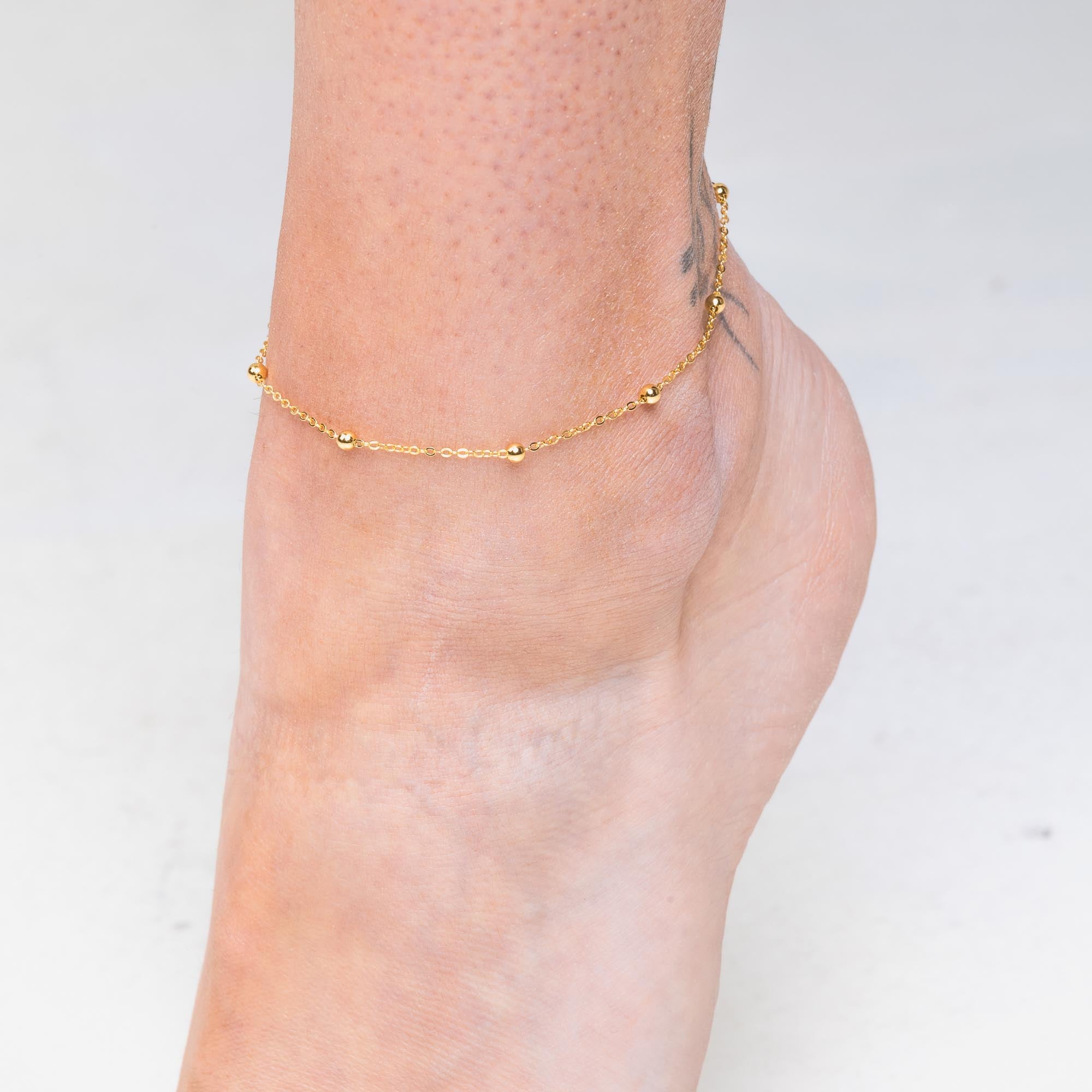 Classic Satellite Chain Anklet