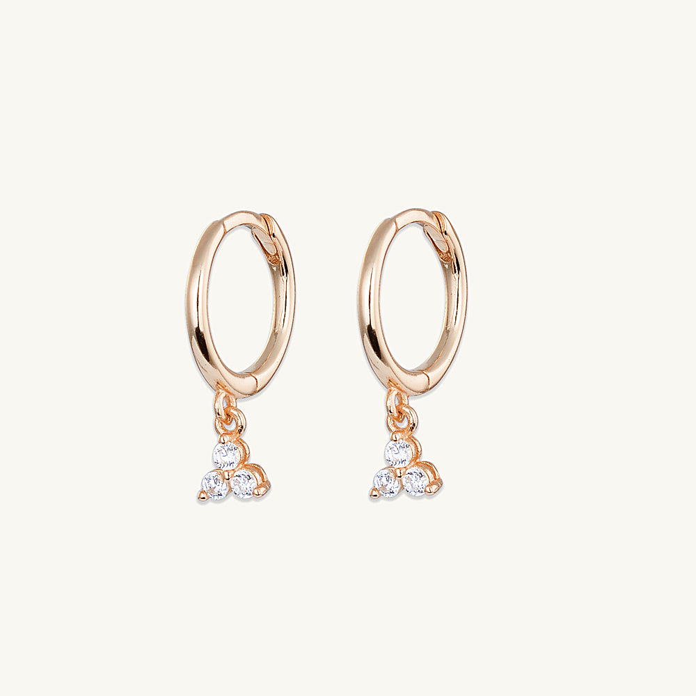 Lotus Dangling Earrings