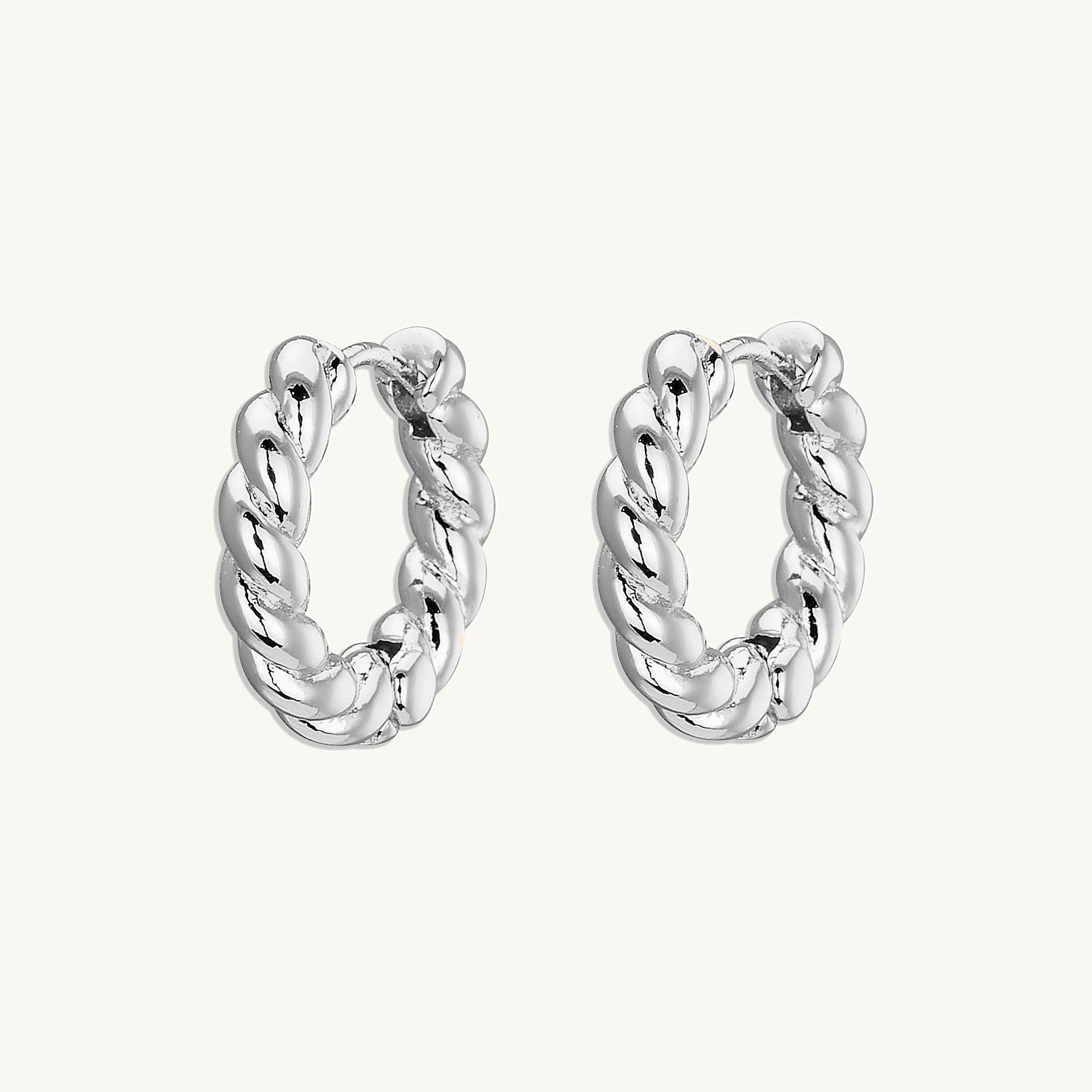 Mini Croissant Earrings