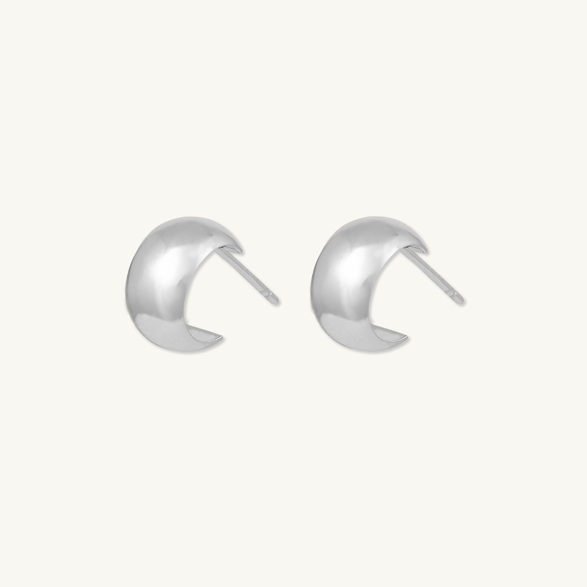 Classic Thick Huggie Earrings