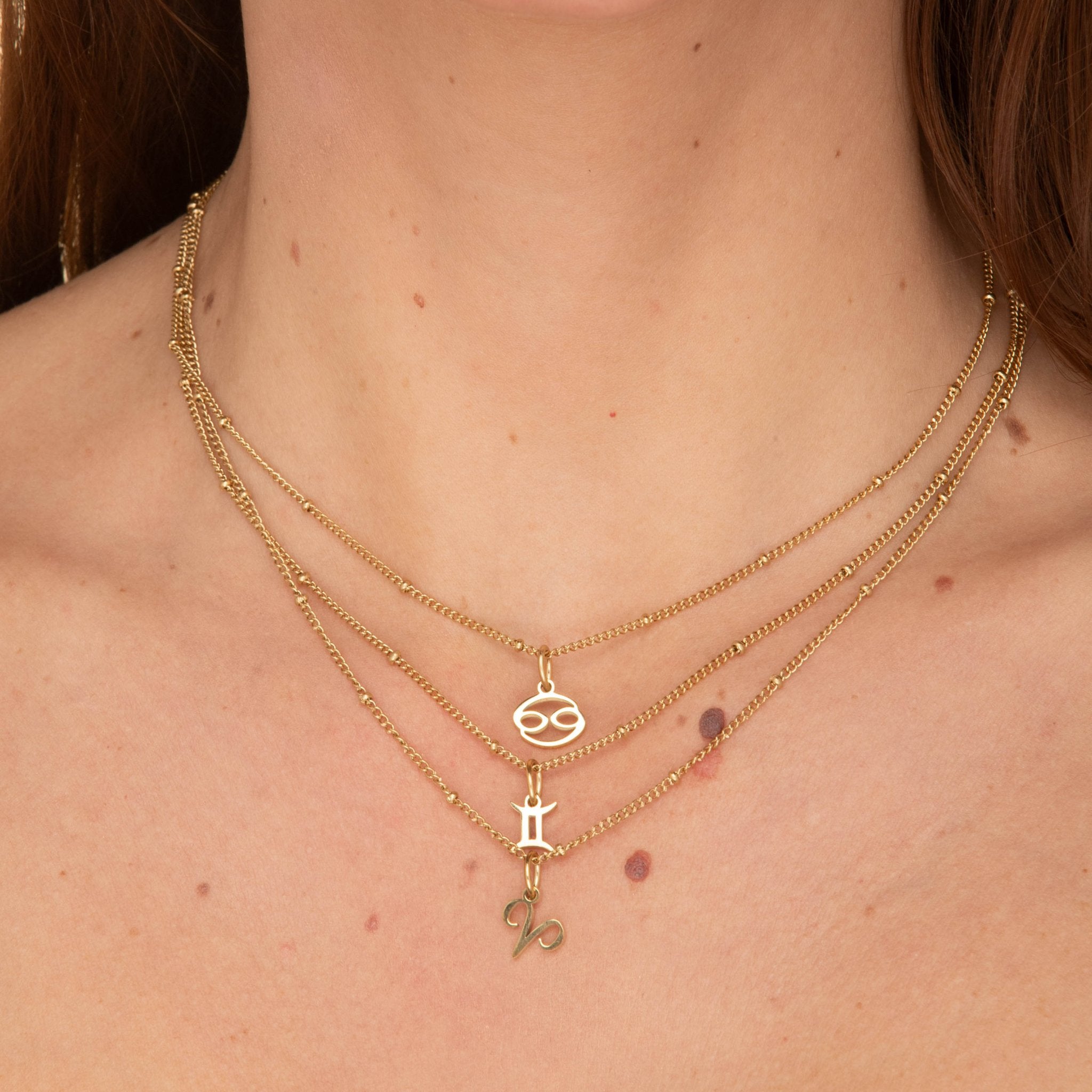 Cancer Pendant Zodiac Star Sign Necklace - Camile & Stone