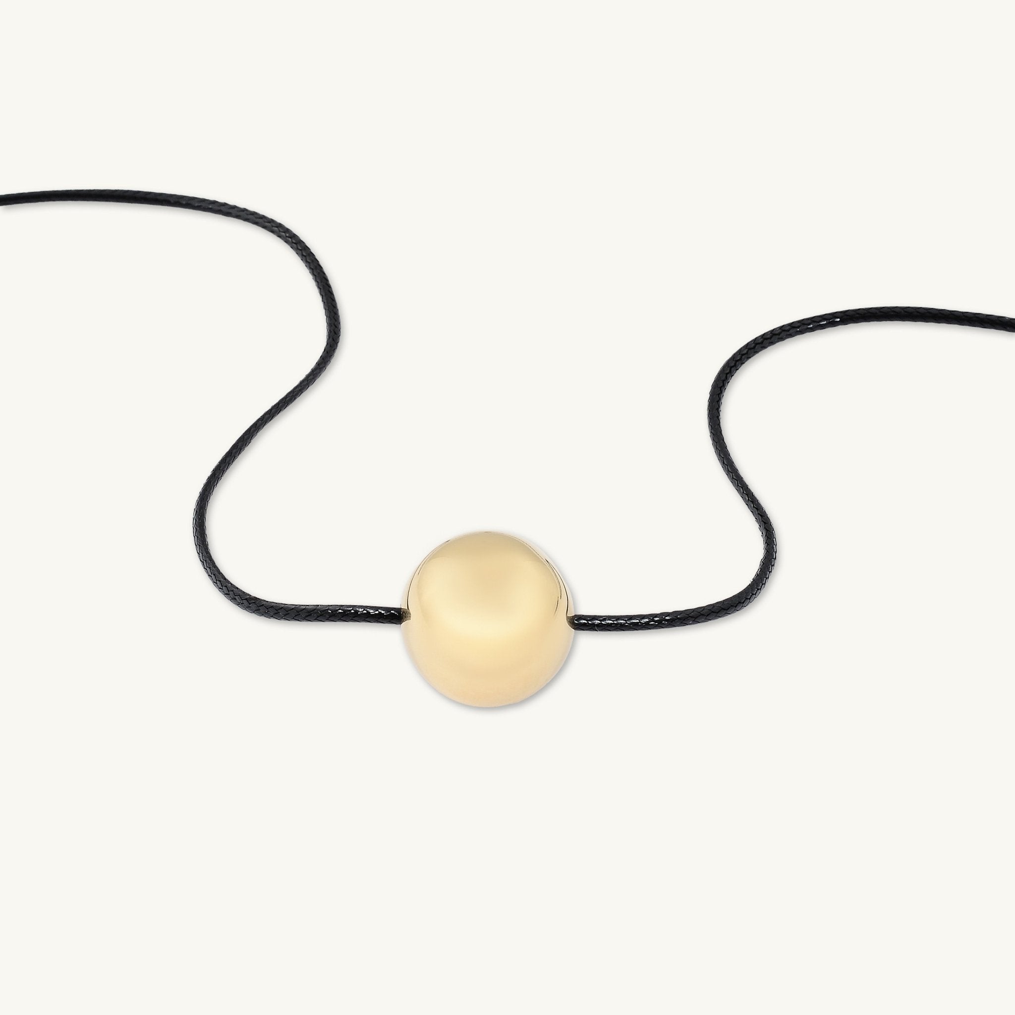 Circle Cord Statement Necklace - Camile & Stone
