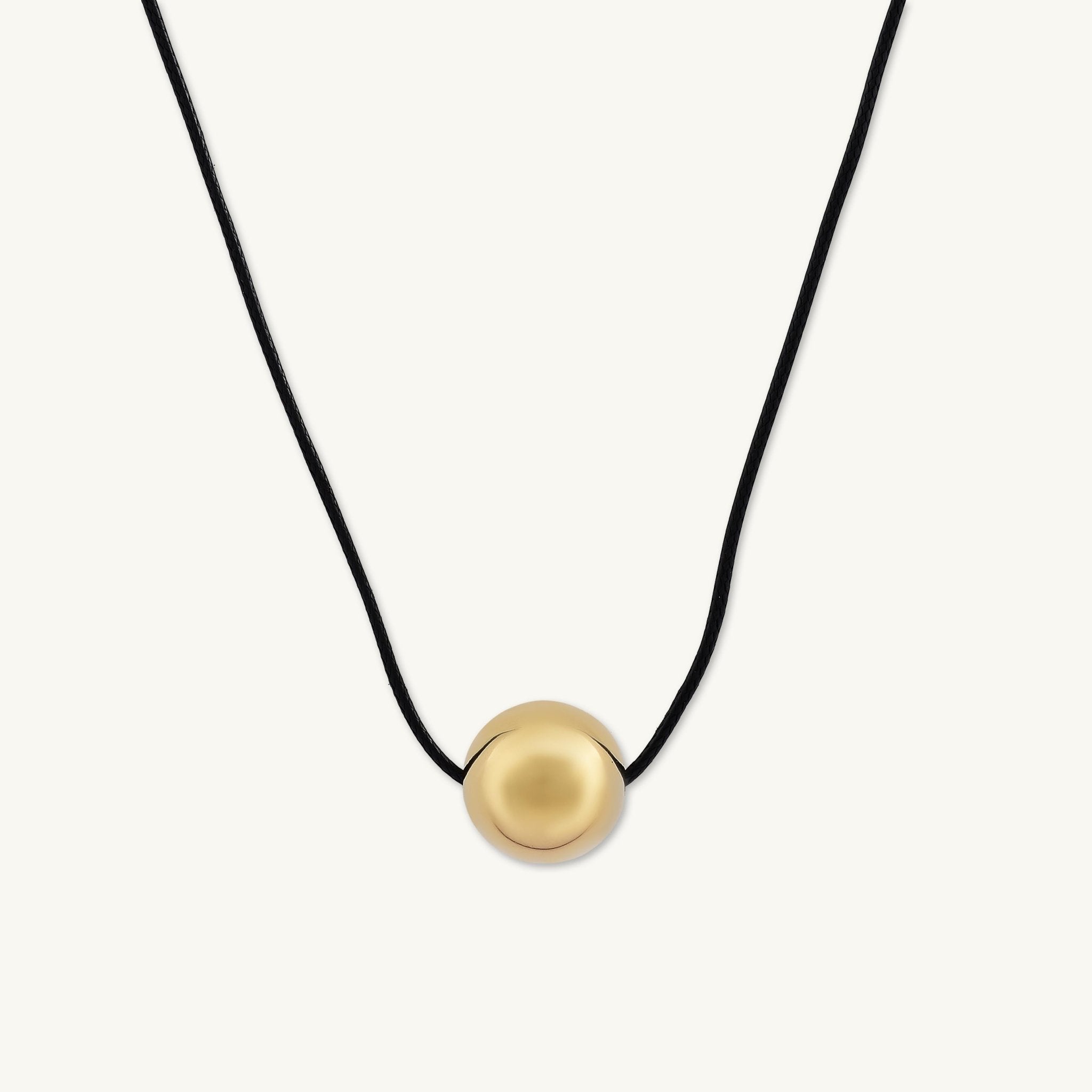 Circle Cord Statement Necklace - Camile & Stone