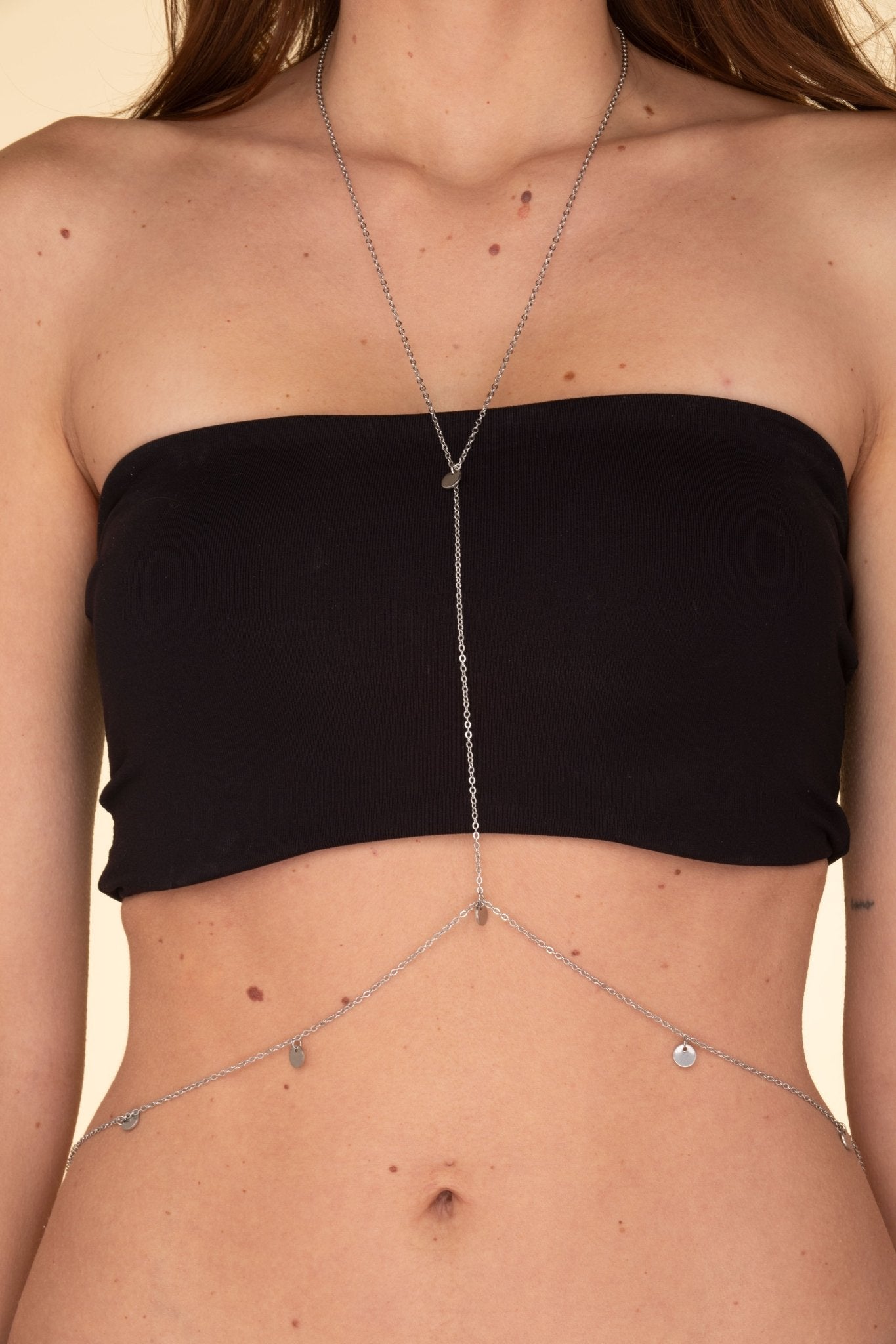 Circle Disc Body Waist Chain - Camile & Stone