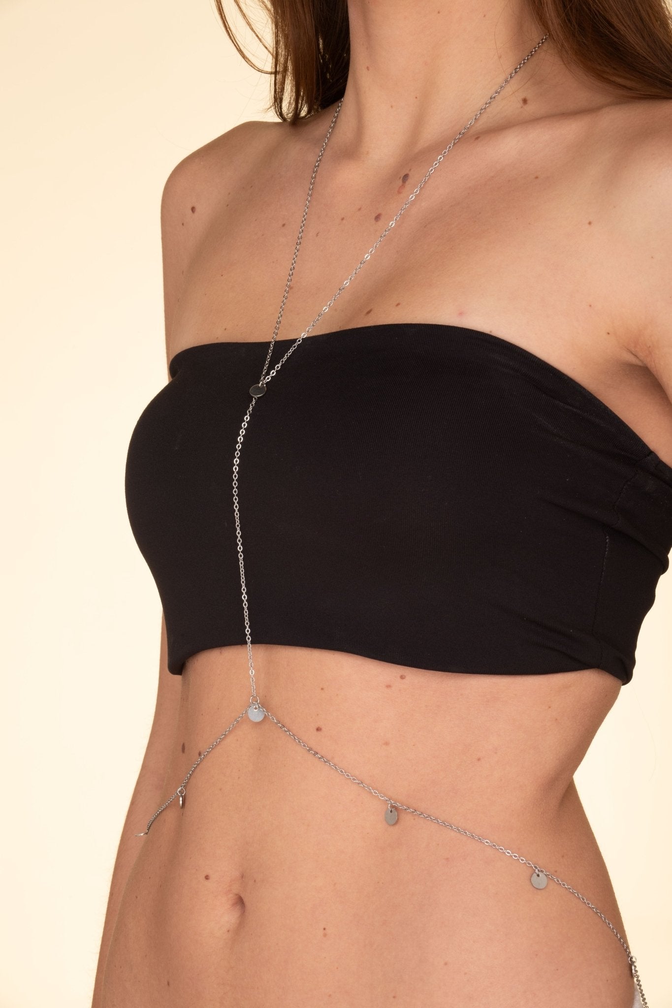 Circle Disc Body Waist Chain - Camile & Stone