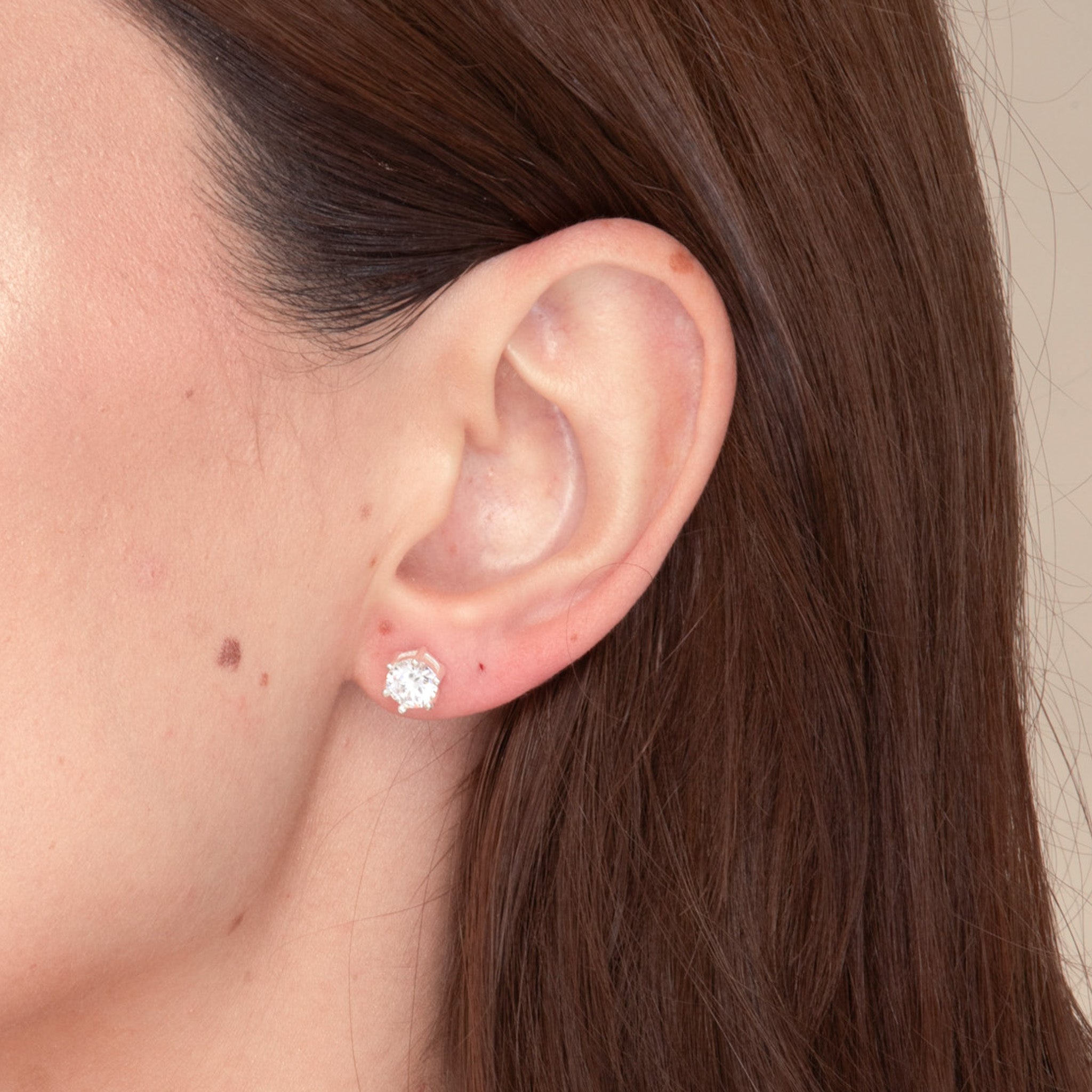 Classic 6 Claw Sapphire Stud Earrings - Camile & Stone