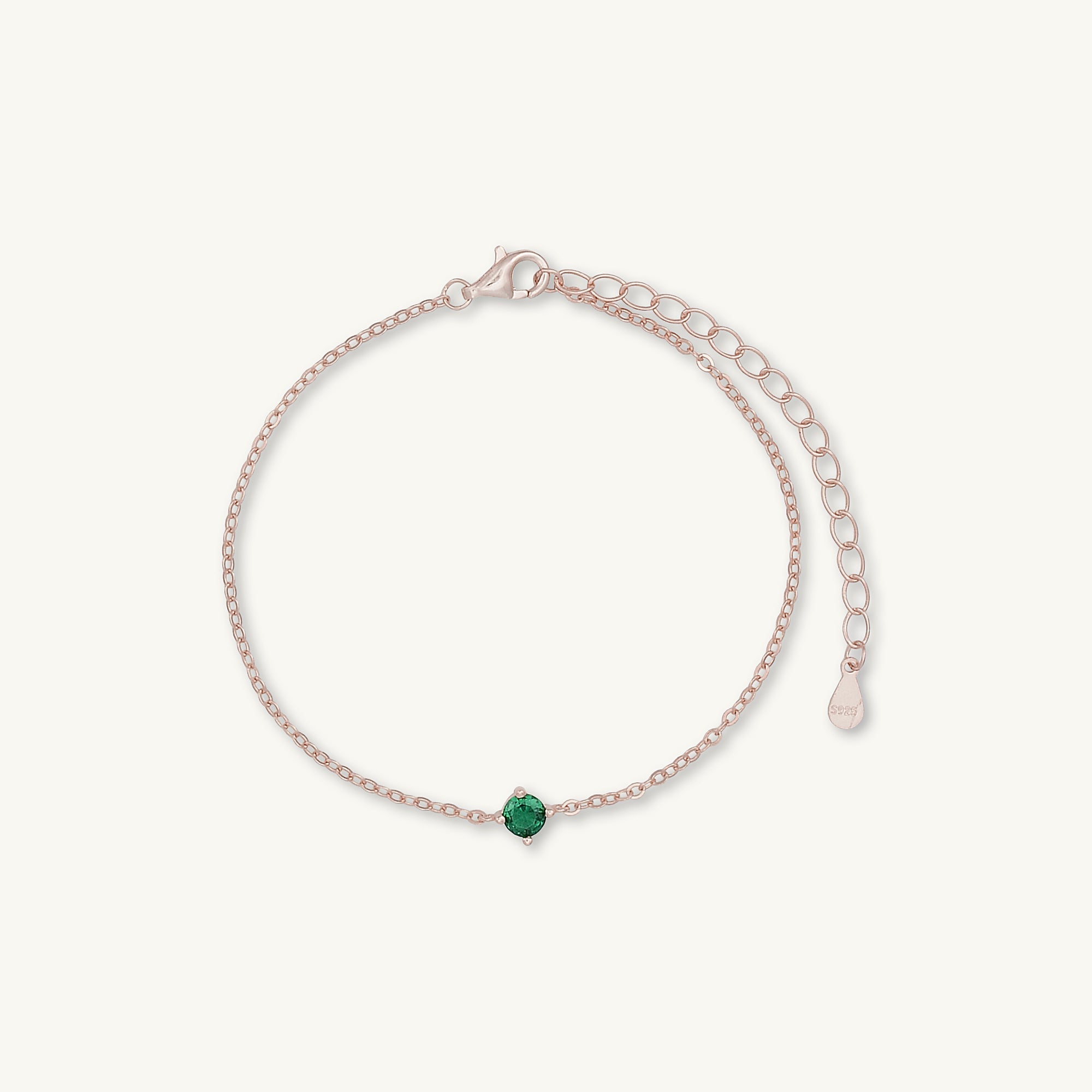 Classic Birthstone Bracelet May - Camile & Stone