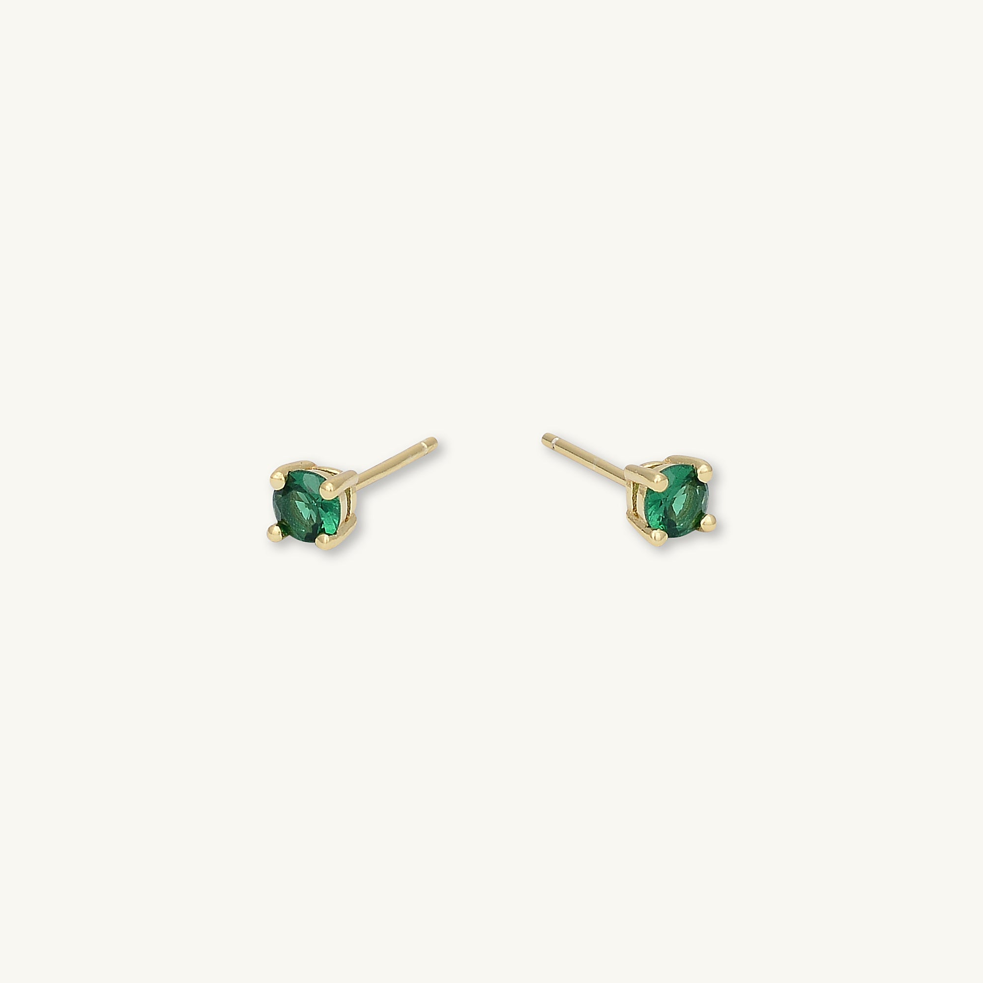 Classic Birthstone Earrings May - Camile & Stone