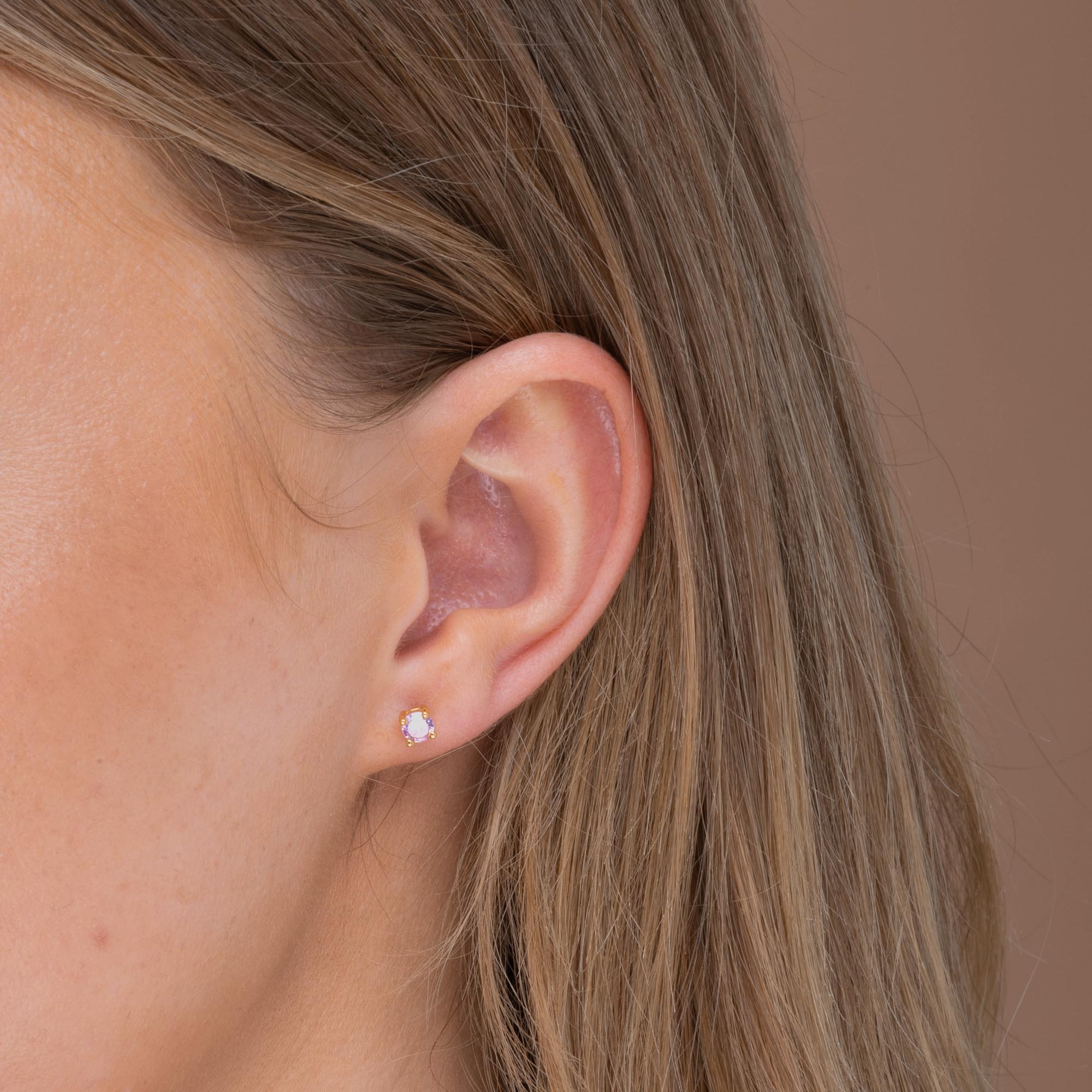 Classic Birthstone Earrings October - Camile & Stone