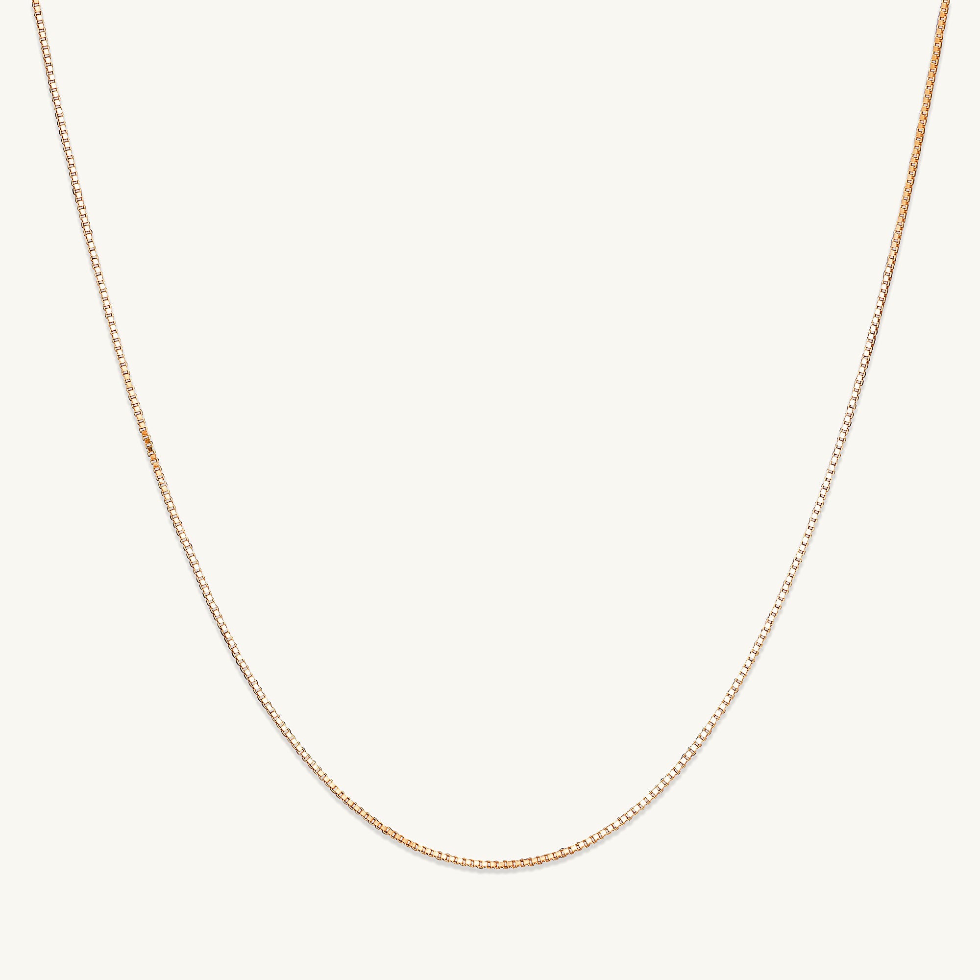Classic Box Chain Necklace - Camile & Stone