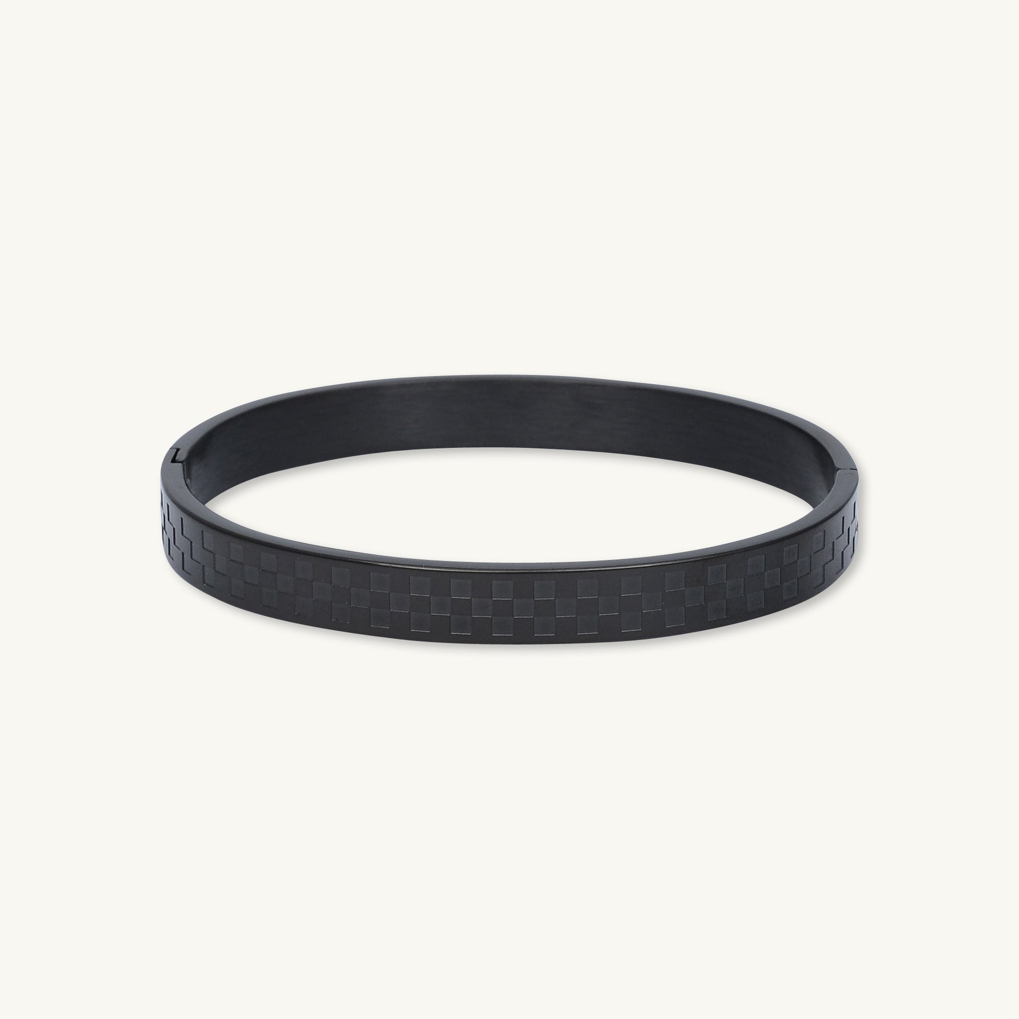 Classic Checkered Bangle Bracelet - Camile & Stone