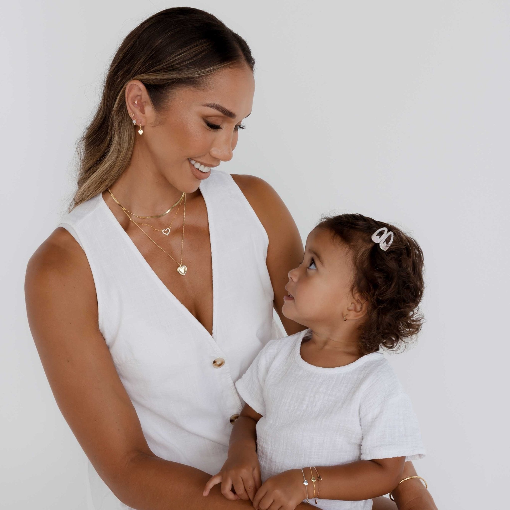 Classic Herringbone Chain Necklace - Camile & Stone