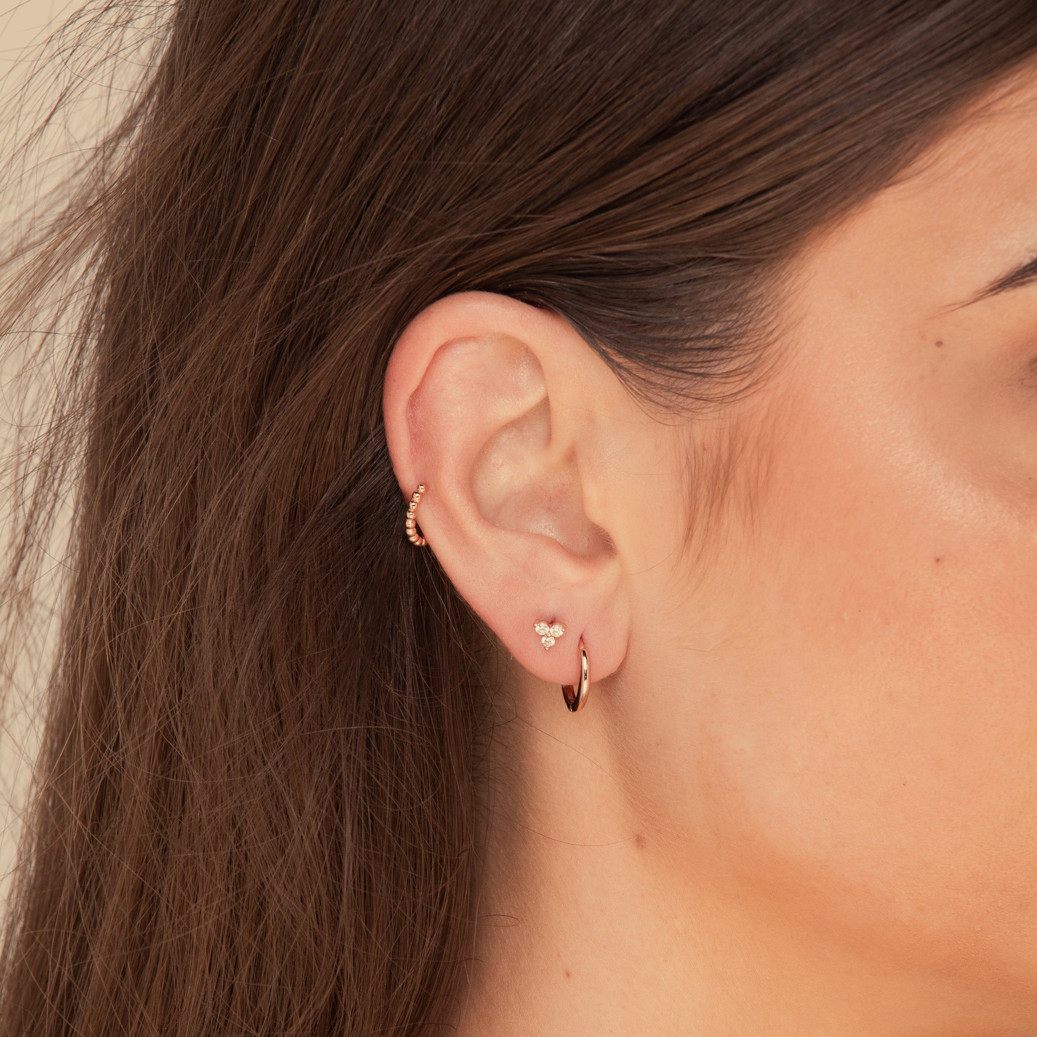 Classic Huggie Hoop Earrings - Camile & Stone