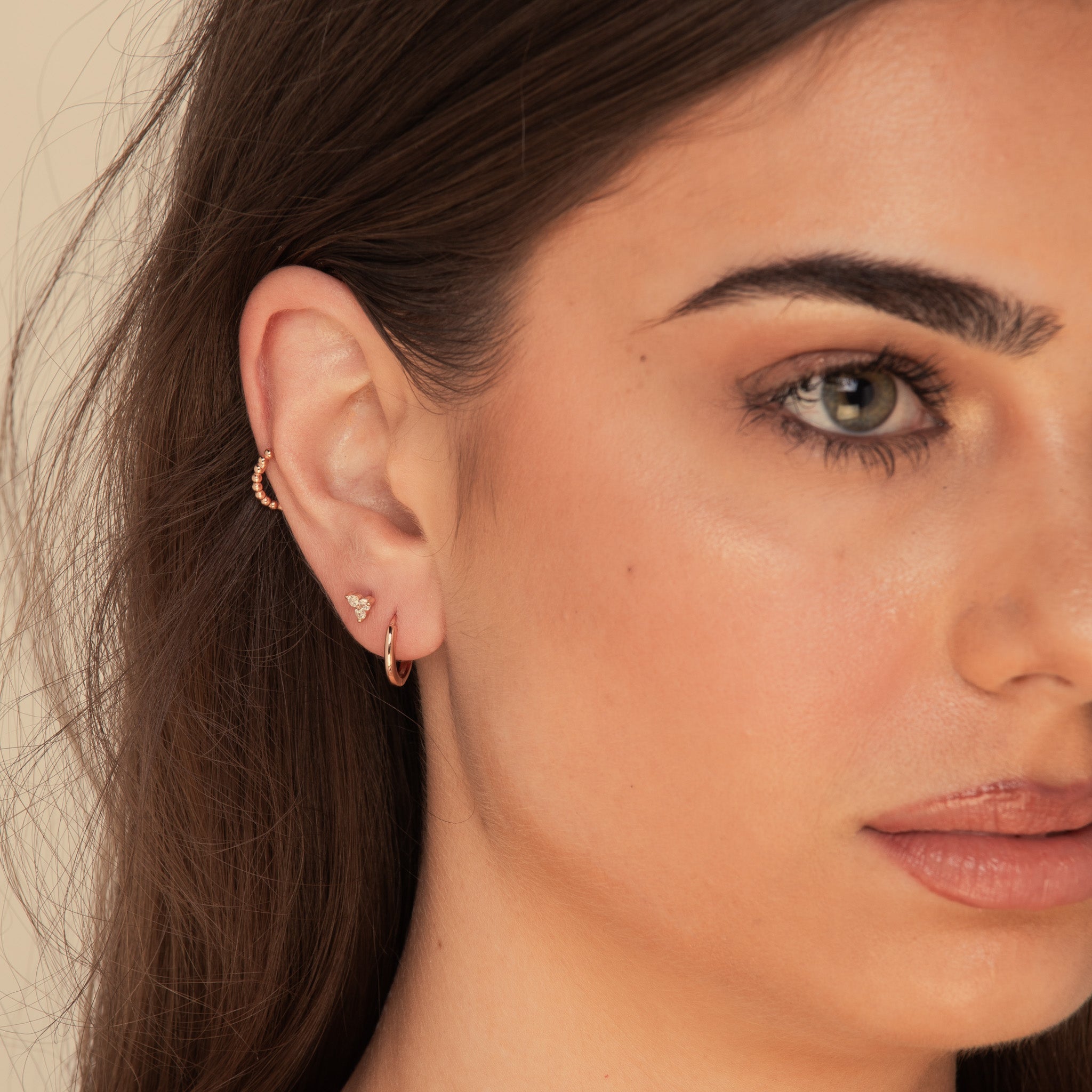 Classic Huggie Hoop Earrings - Camile & Stone