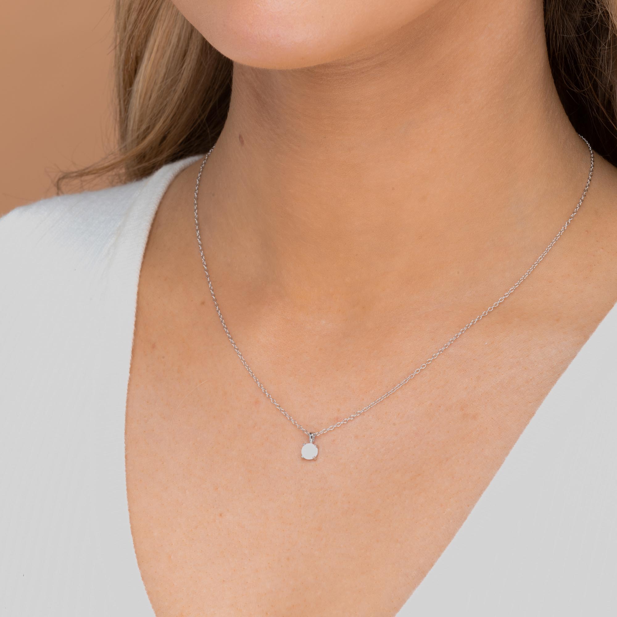 Classic Opal Pendant Necklace - Camile & Stone