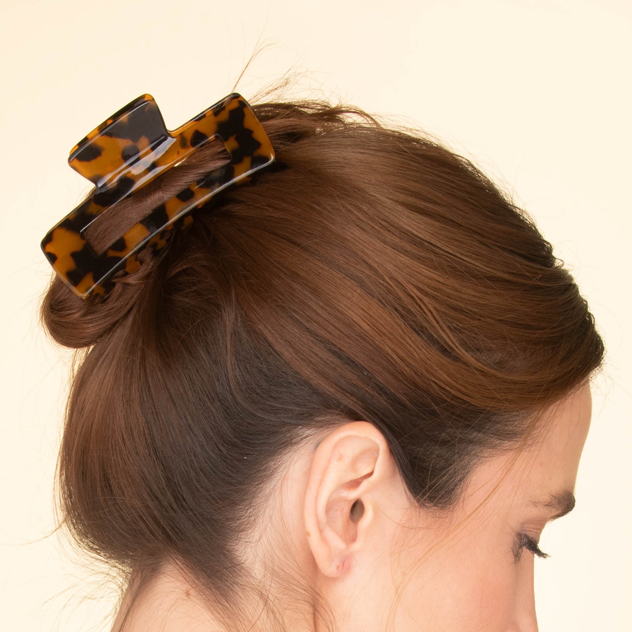 Classic Tortoiseshell French Hair Claw Clip - Camile & Stone