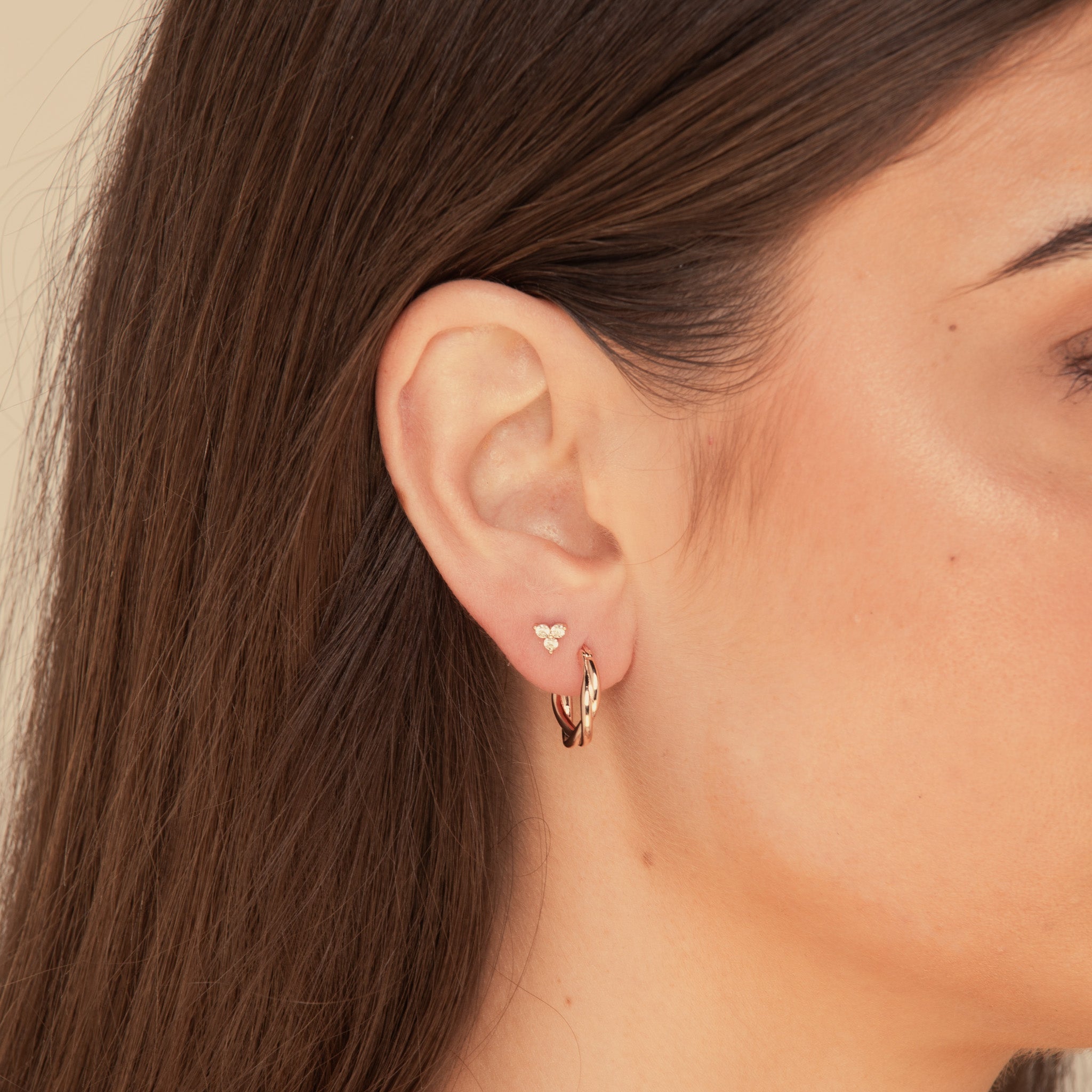 Classic Twist Hoop Earrings - Camile & Stone