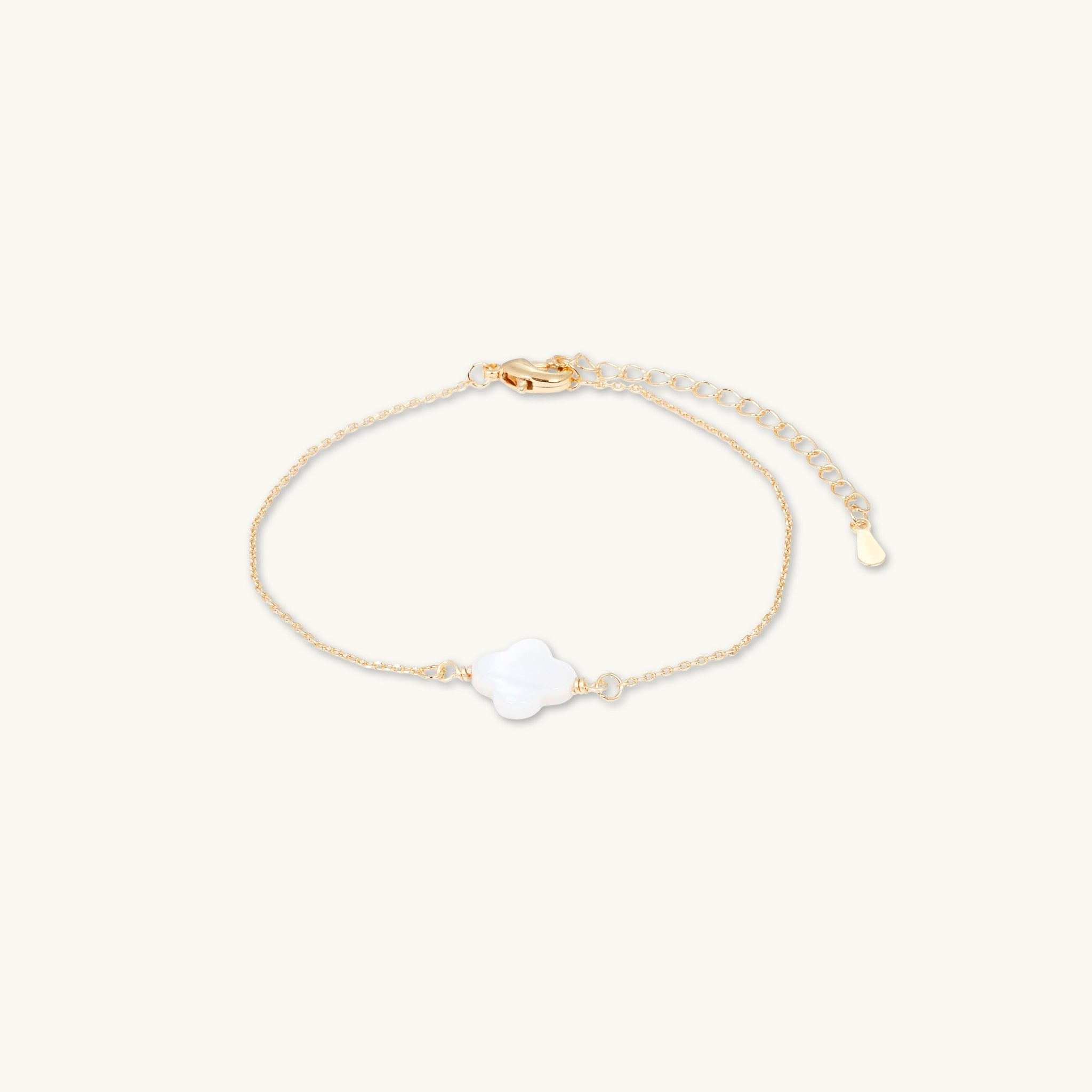 Clover MOP Chain Bracelet - Camile & Stone