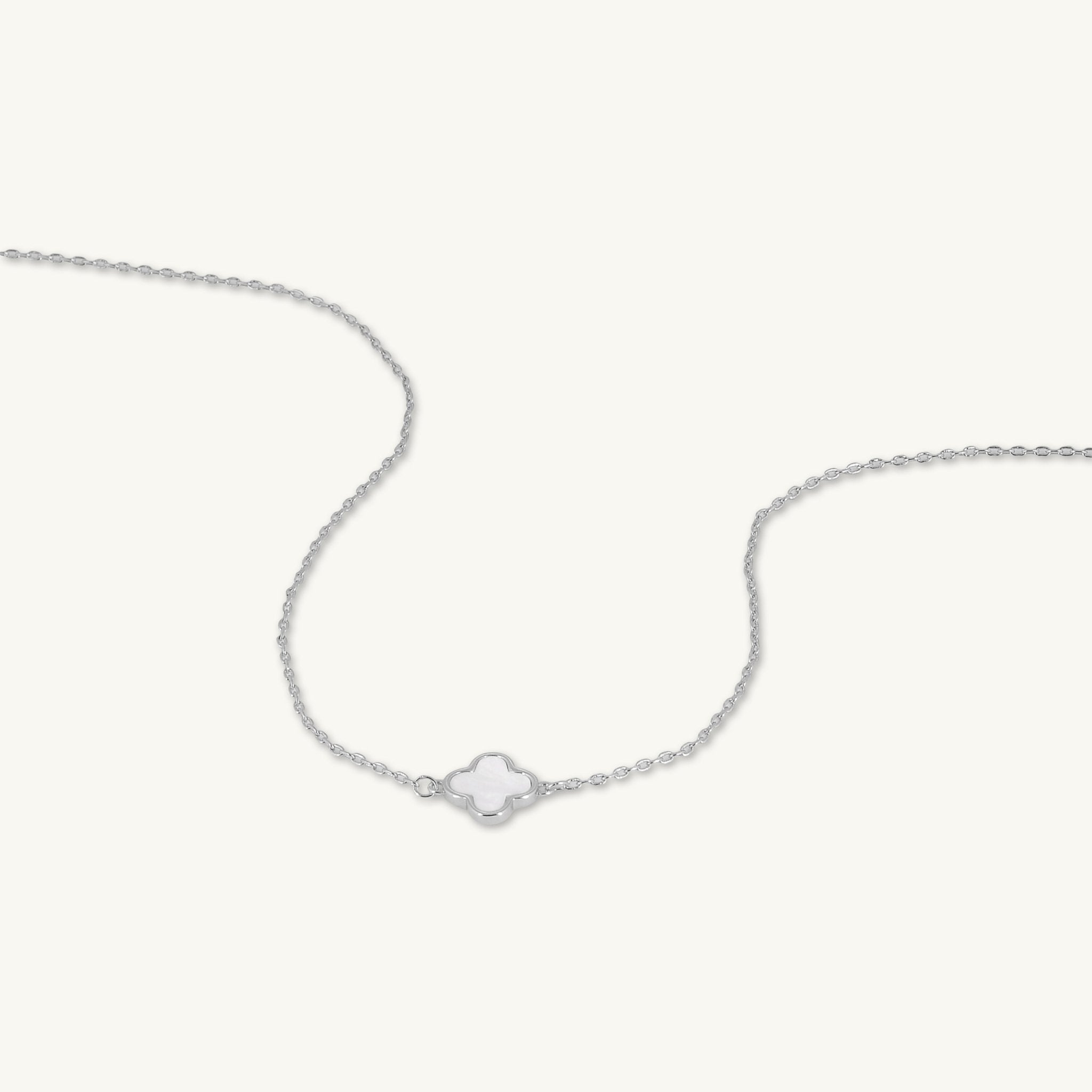Clover Single MOP Necklace - Camile & Stone