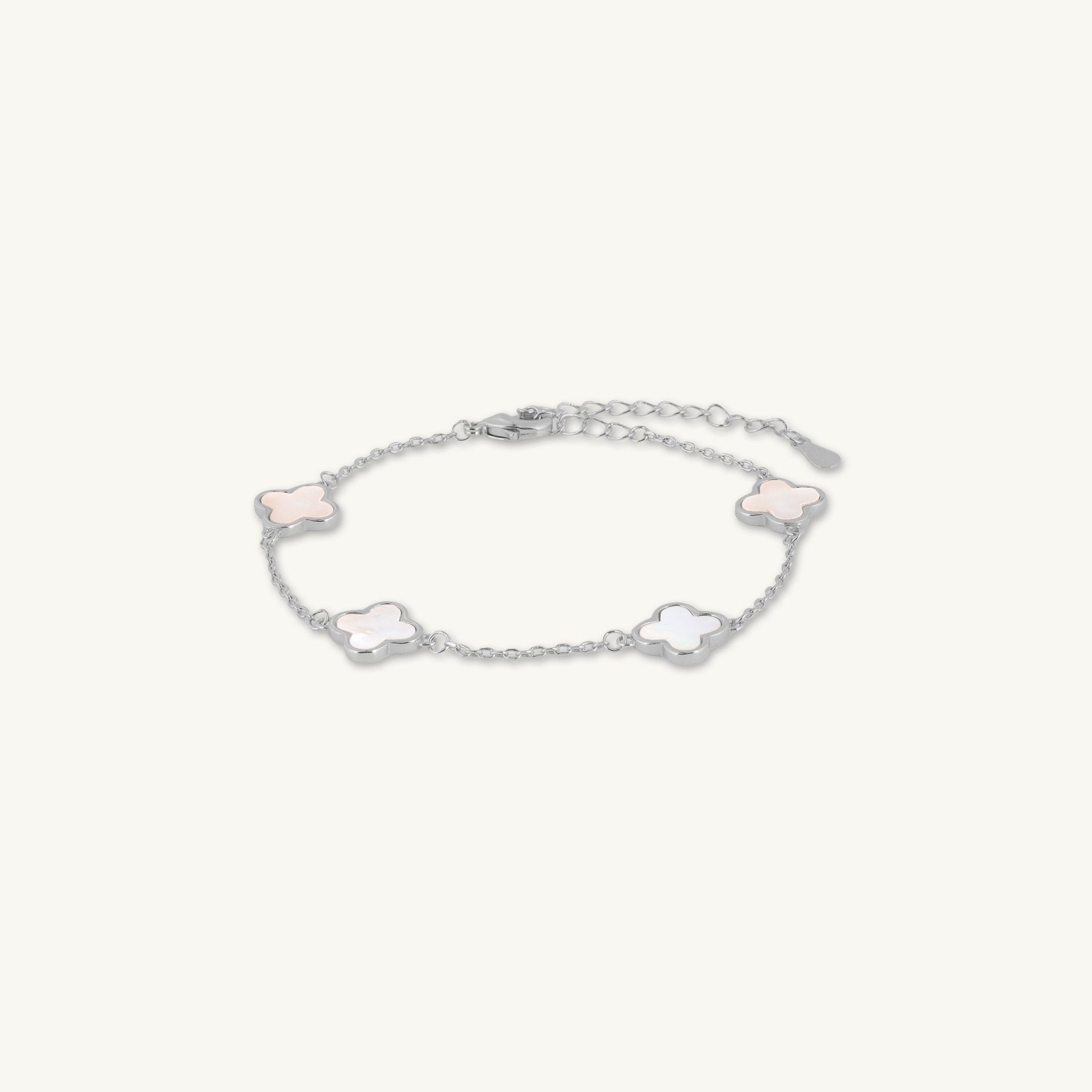 Clover Station MOP Bracelet - Camile & Stone