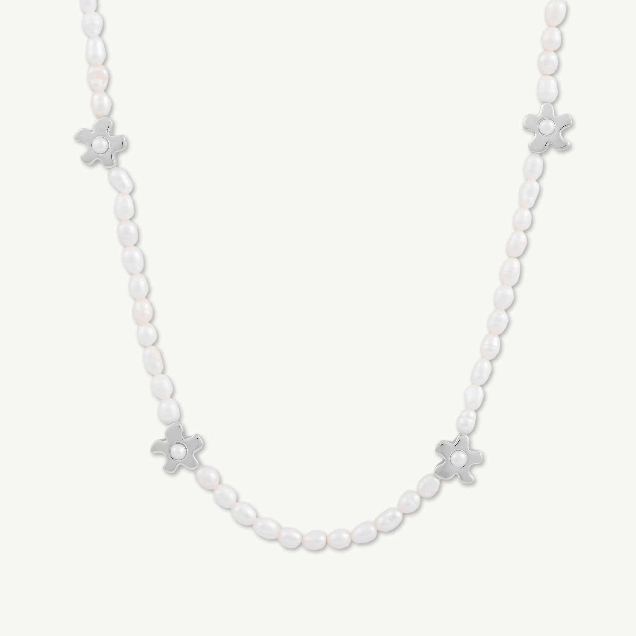 Daisy Freshwater Pearl Necklace - Camile & Stone