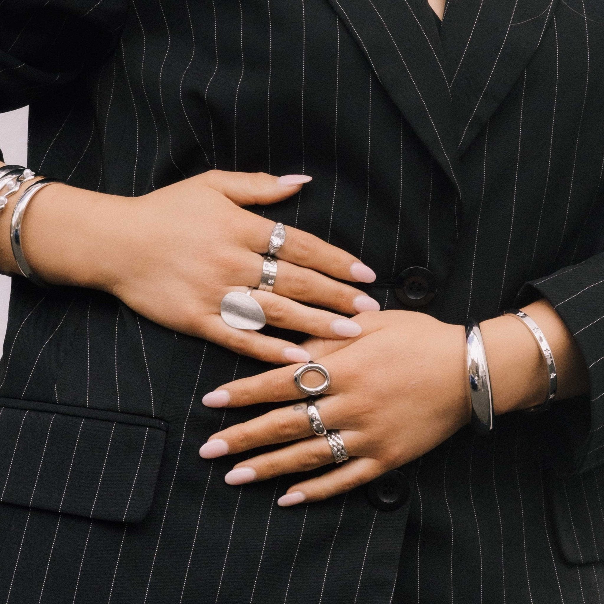 Eternity Loop Statement Ring - Camile & Stone