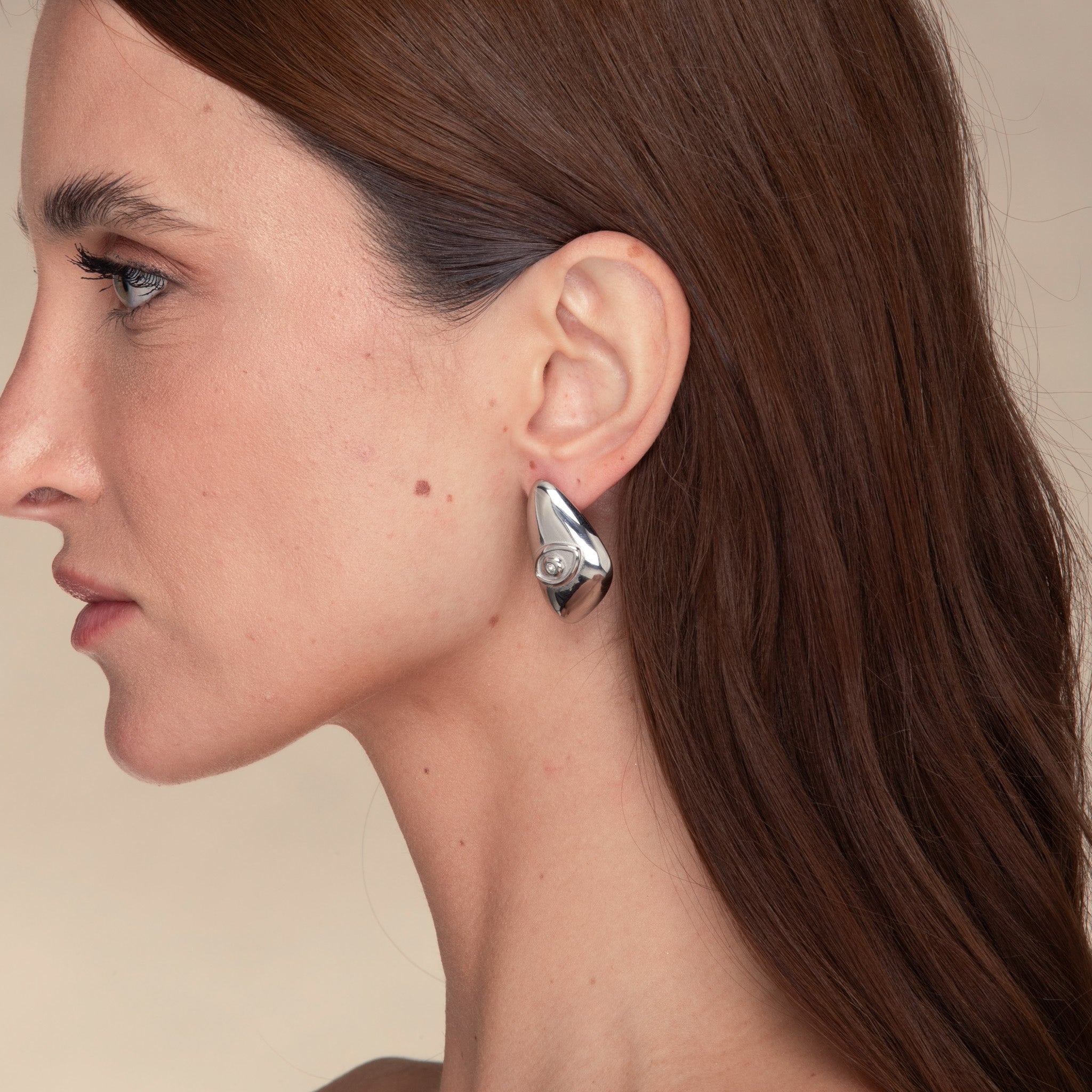 Evil Eye Dome Stud Earrings - Camile & Stone