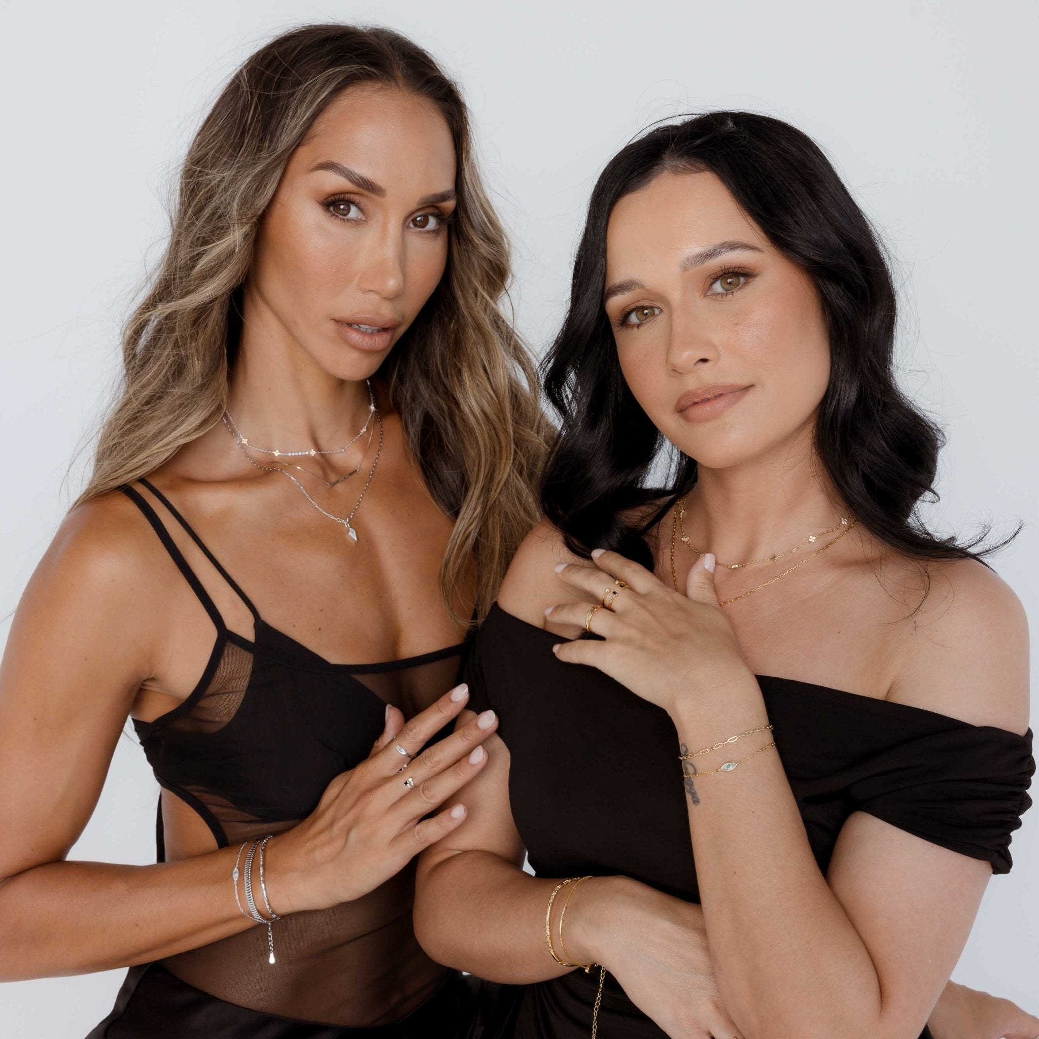 Evil Eye Mother Of Pearl Bracelet - Camile & Stone