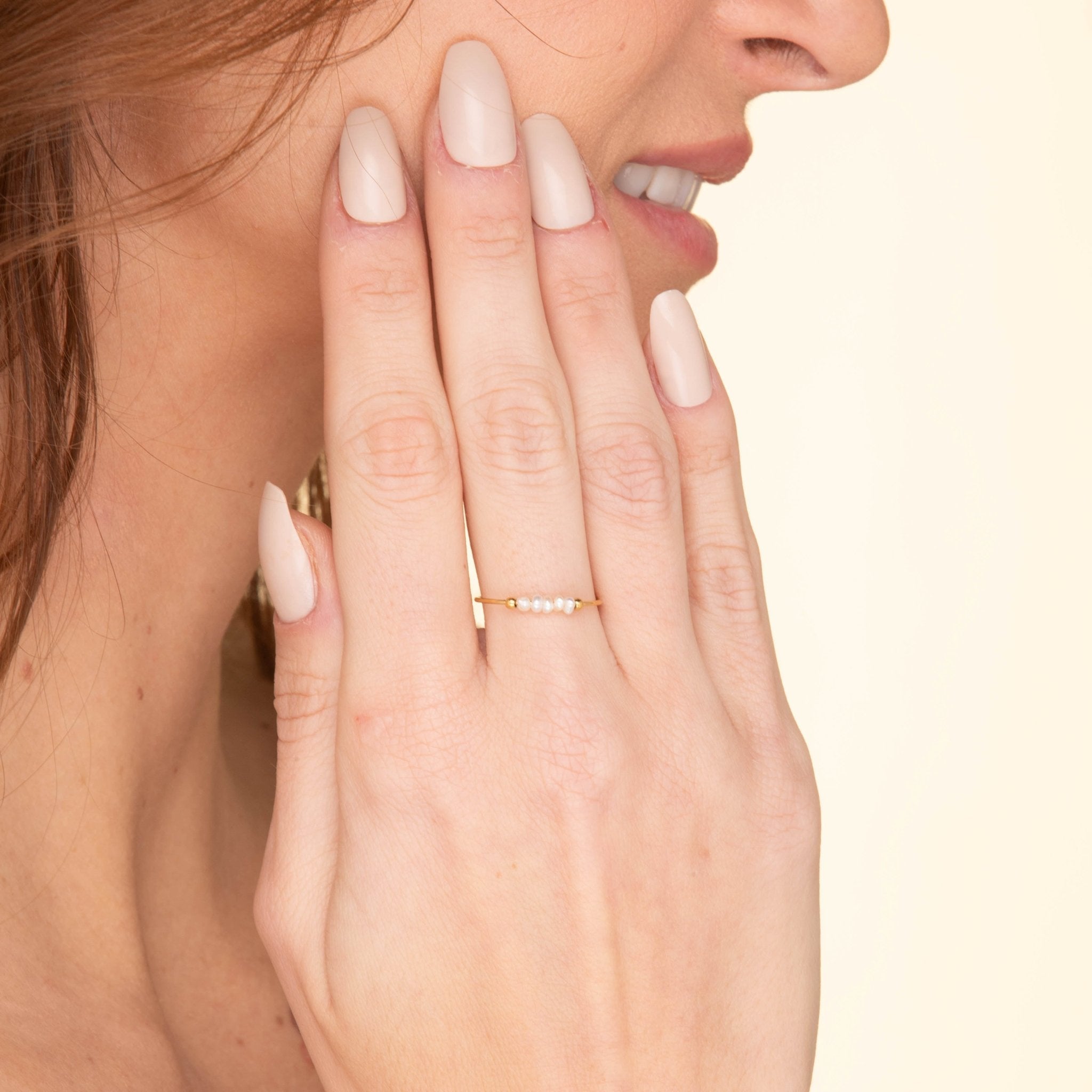 Freshwater Pearl Stacking Ring - Camile & Stone