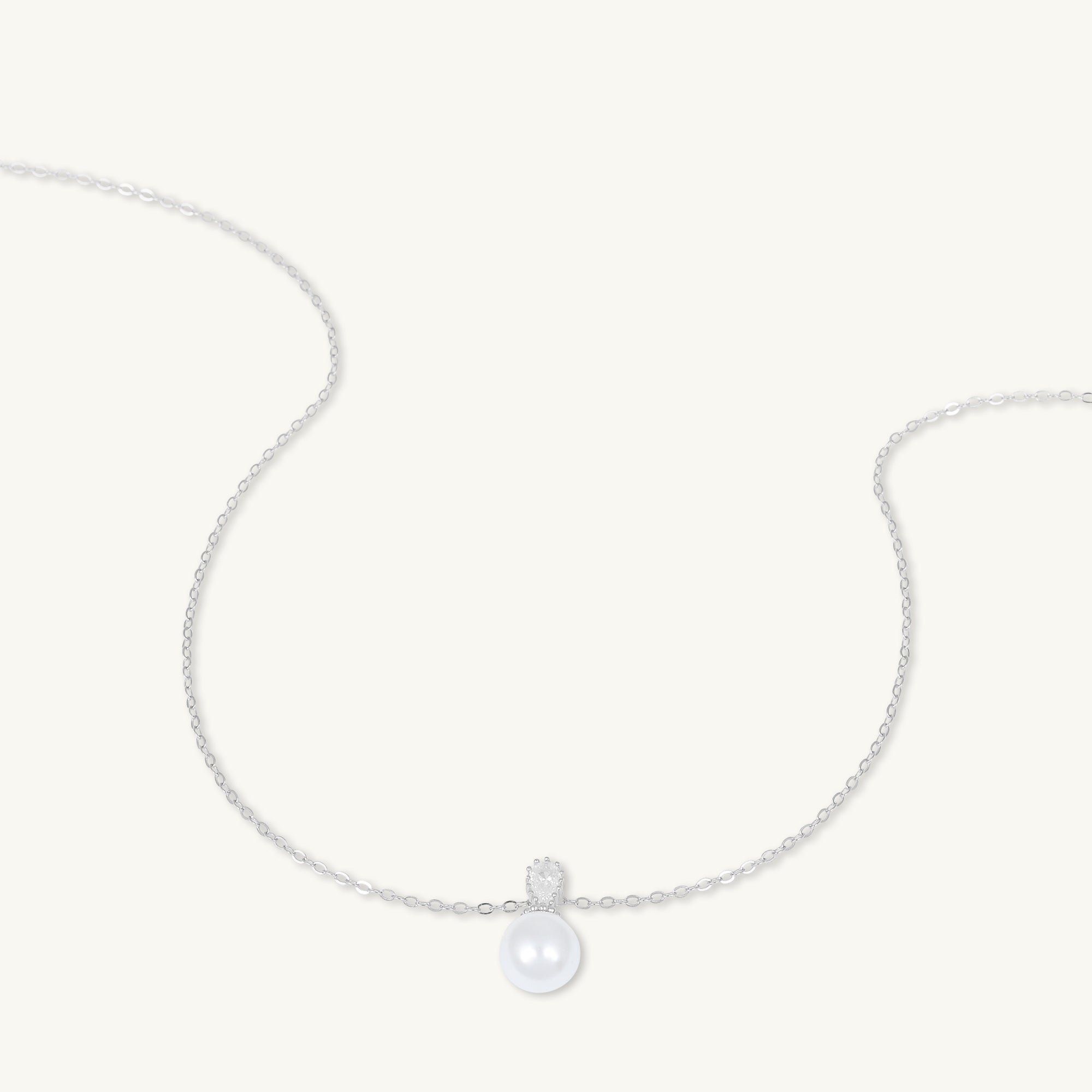 Freshwater Pearl Teardrop Necklace - Camile & Stone