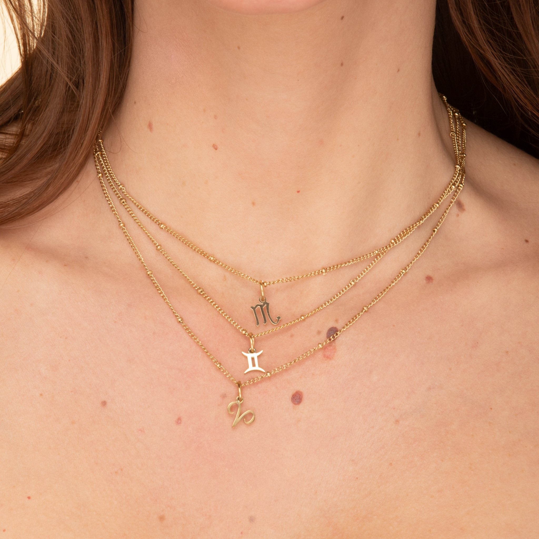 Gemini Pendant Zodiac Star Sign Necklace - Camile & Stone