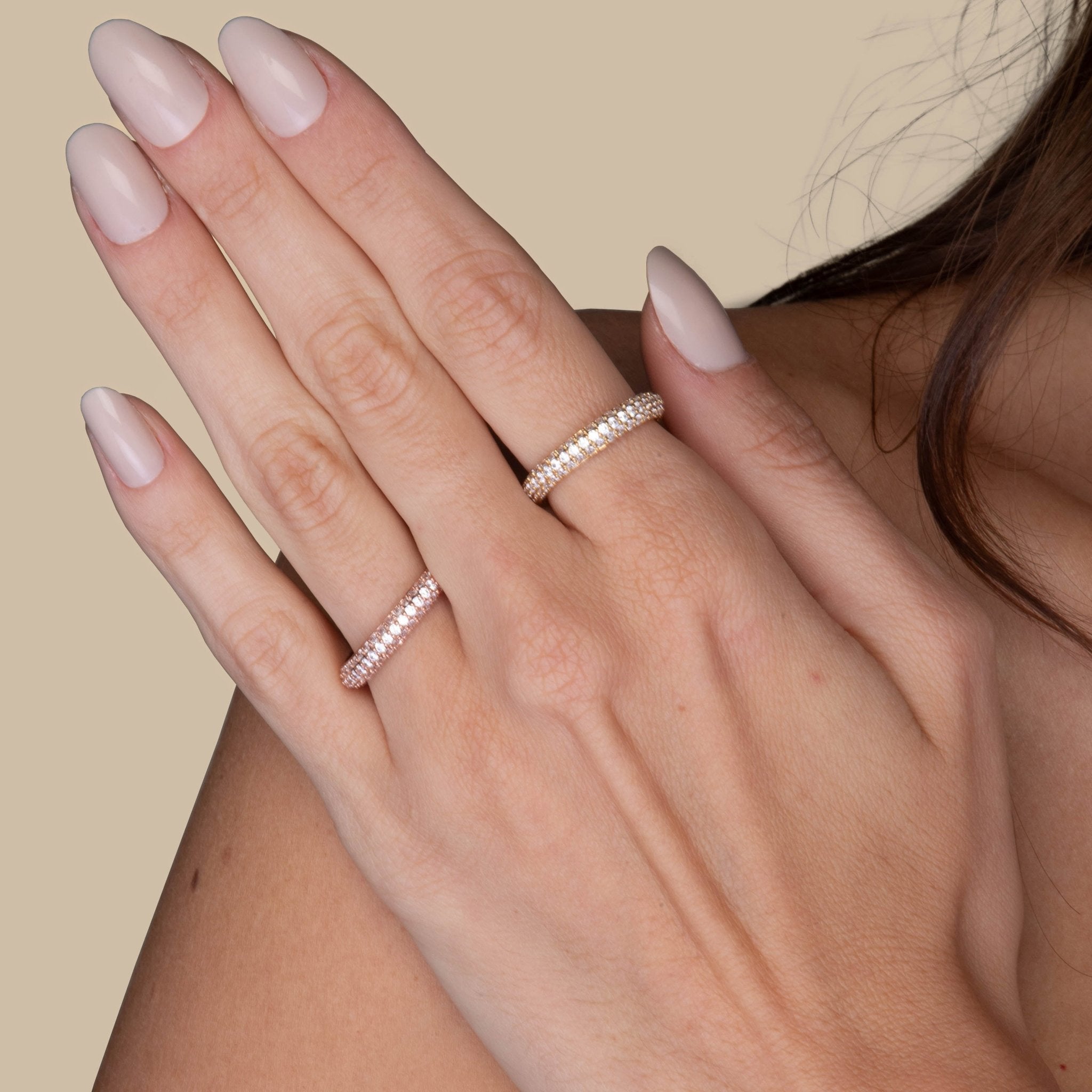 Hailey Pave Crystal Ring - Camile & Stone