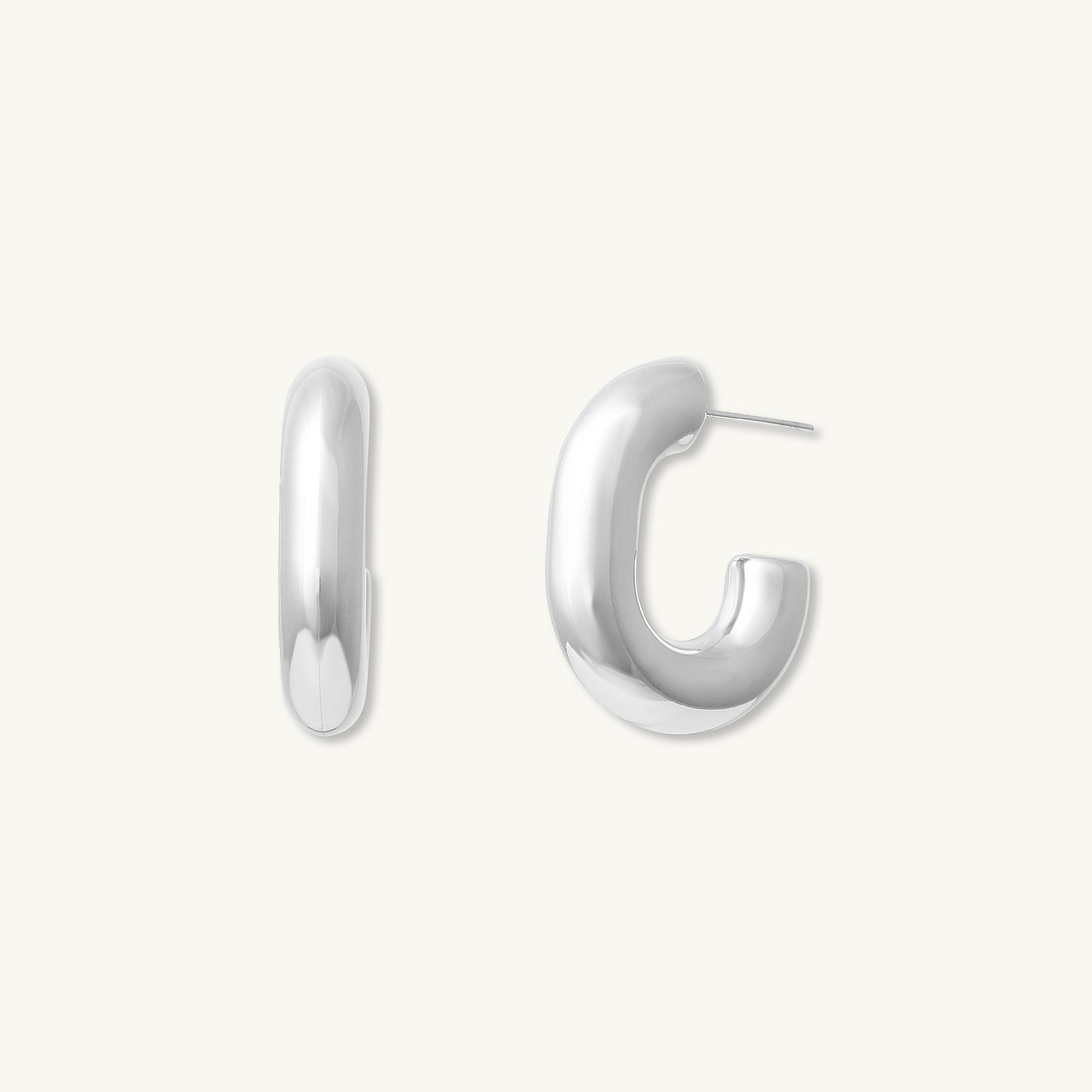 Hallie Huggie Earrings - Camile & Stone