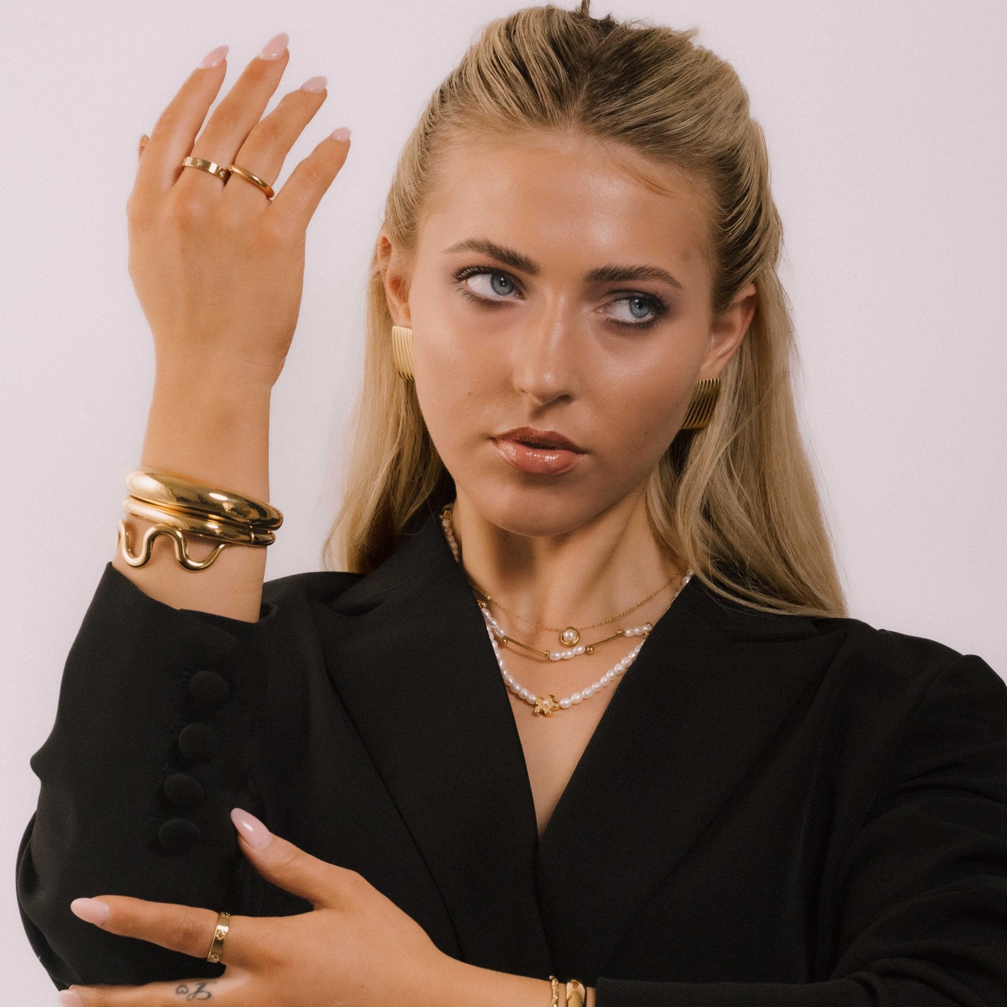 Heather Statement Earrings - Camile & Stone