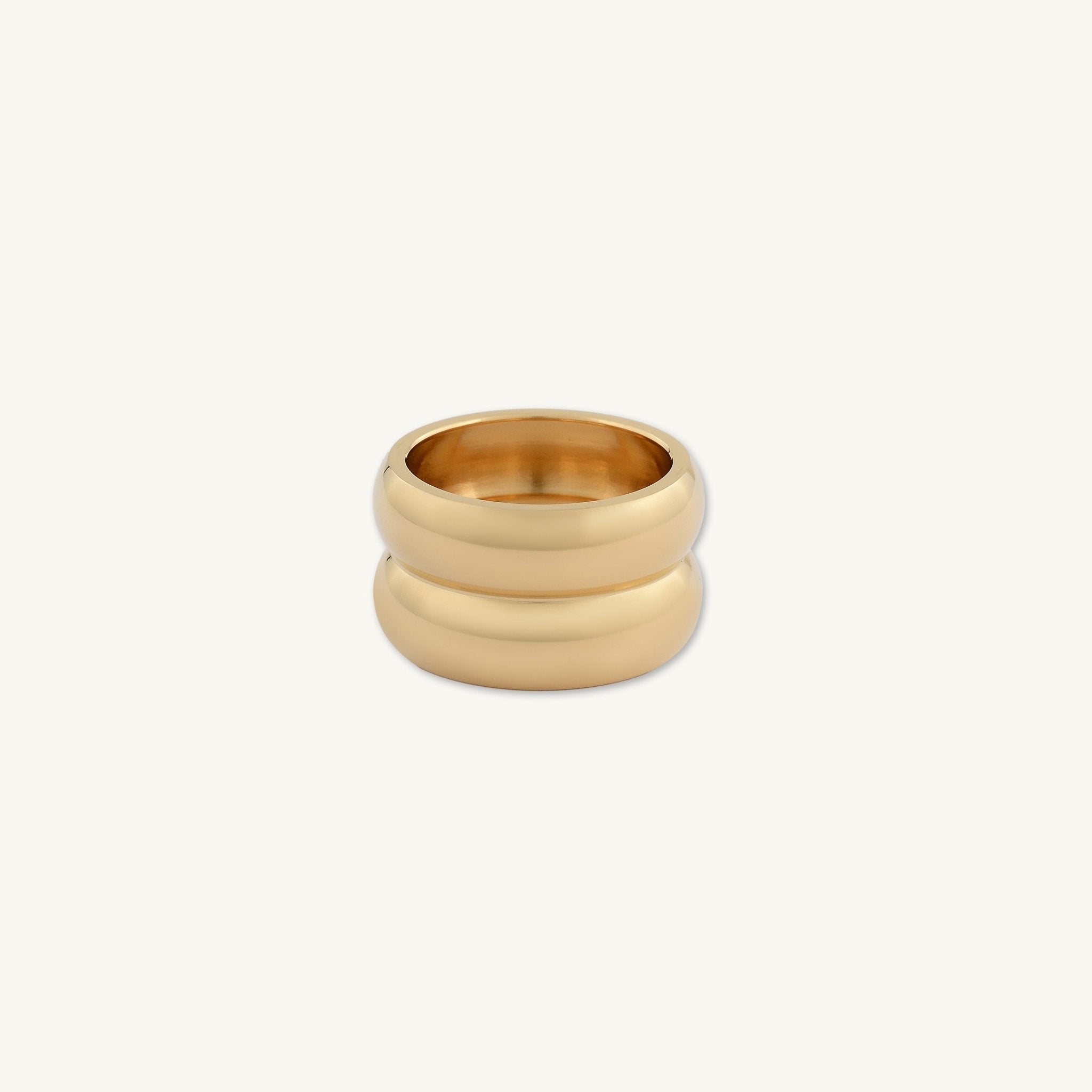 Holly Double Dome Statement Ring - Camile & Stone