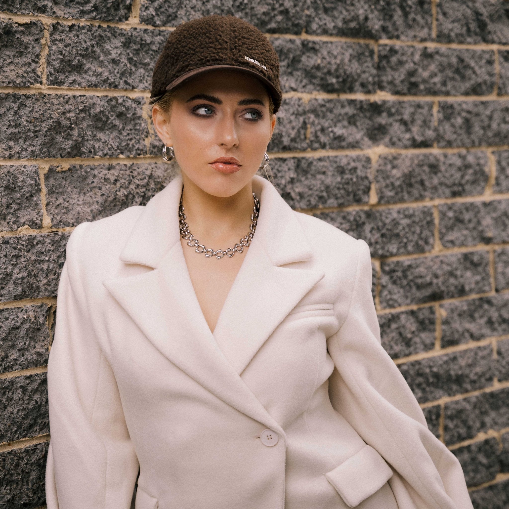 Jordan Twist Statement Hoop Earrings - Camile & Stone