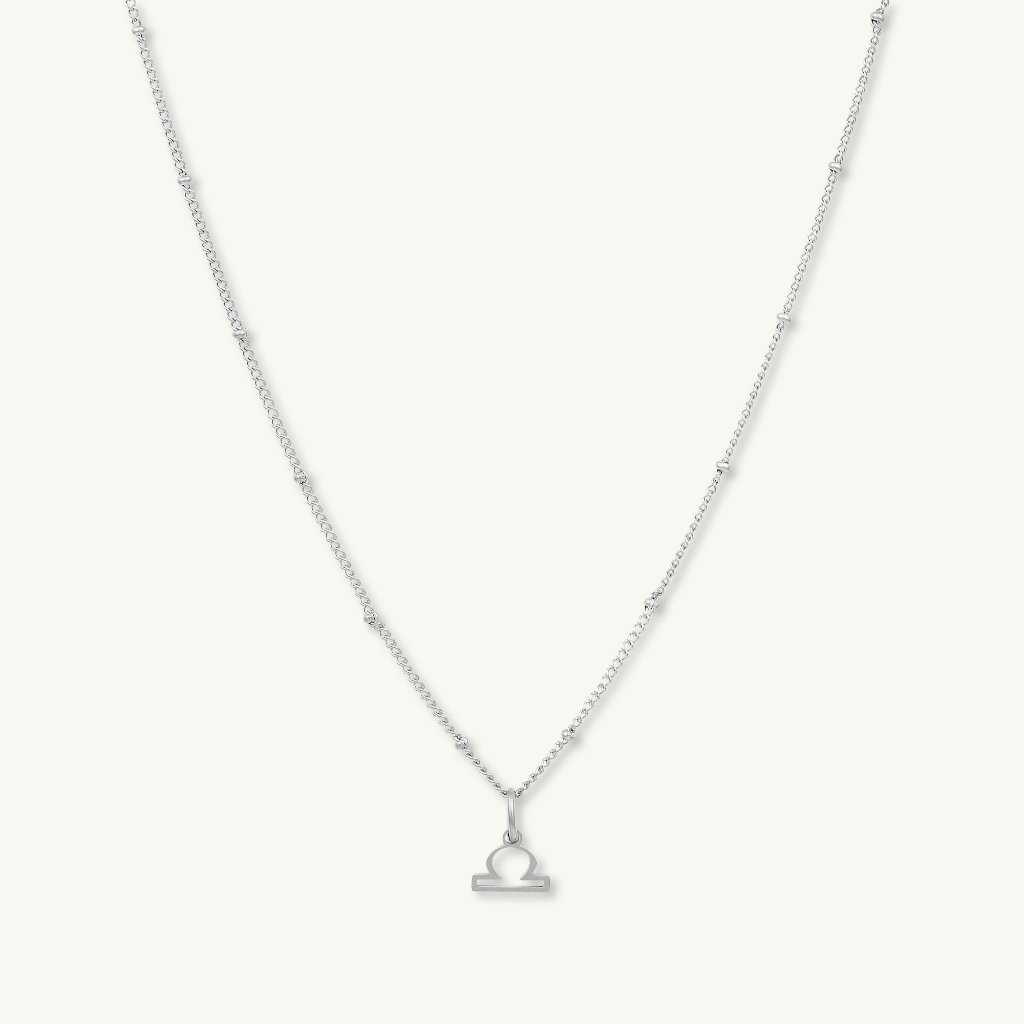 Libra Pendant Zodiac Star Sign Necklace - Camile & Stone