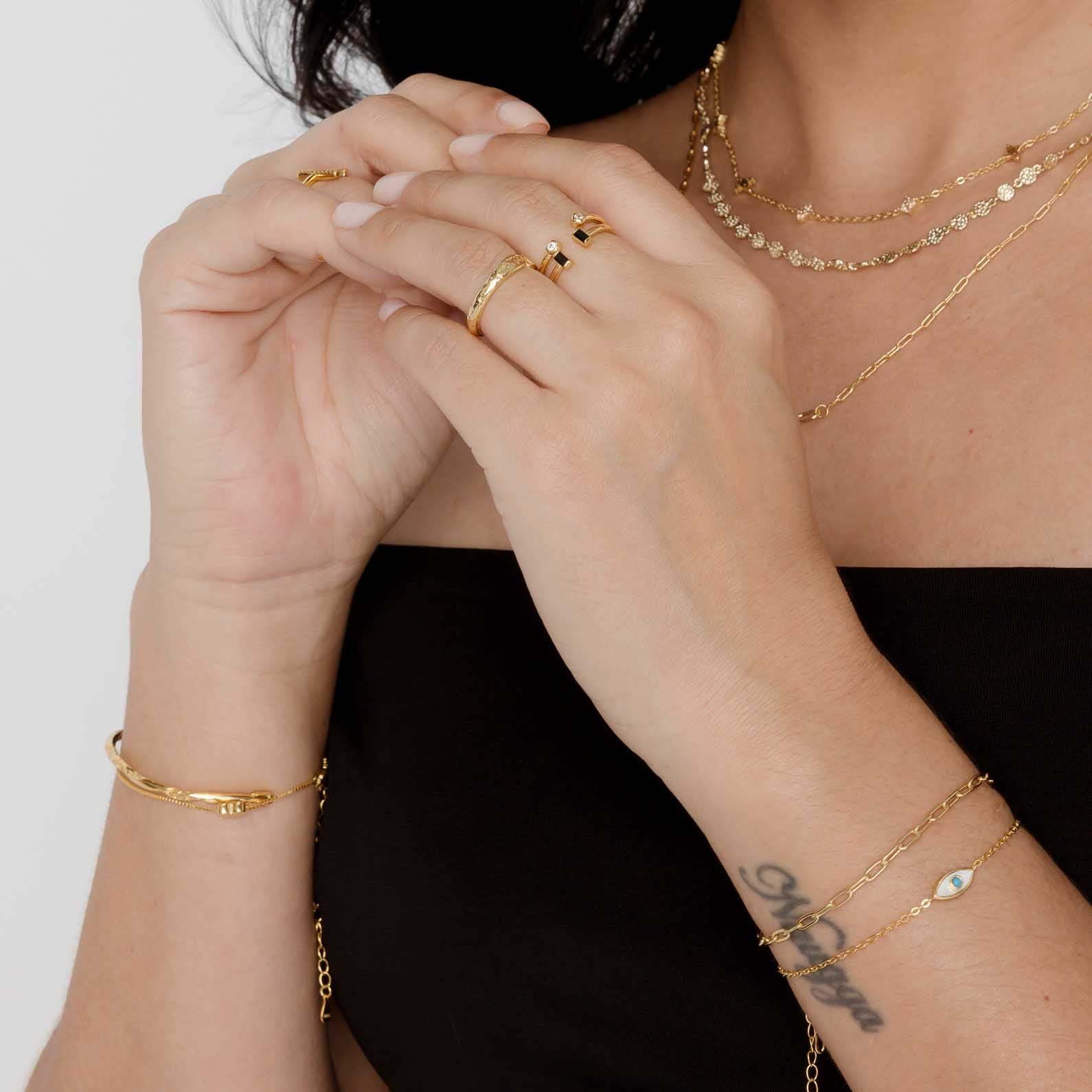 Link Bar Chain Bracelet - Camile & Stone