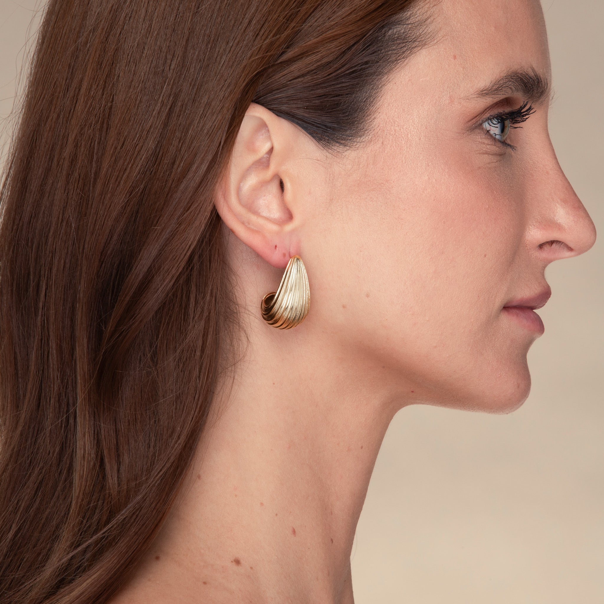 Livia Statement Dome Earrings - Camile & Stone