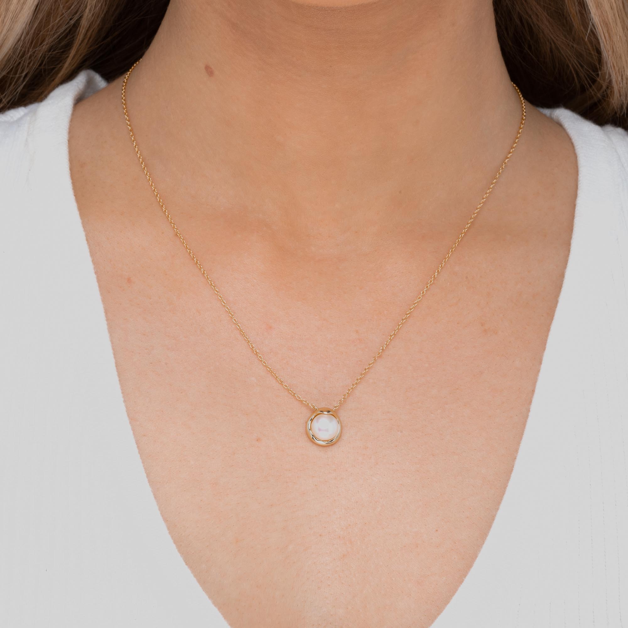 Mabe Pearl Chain Necklace - Camile & Stone
