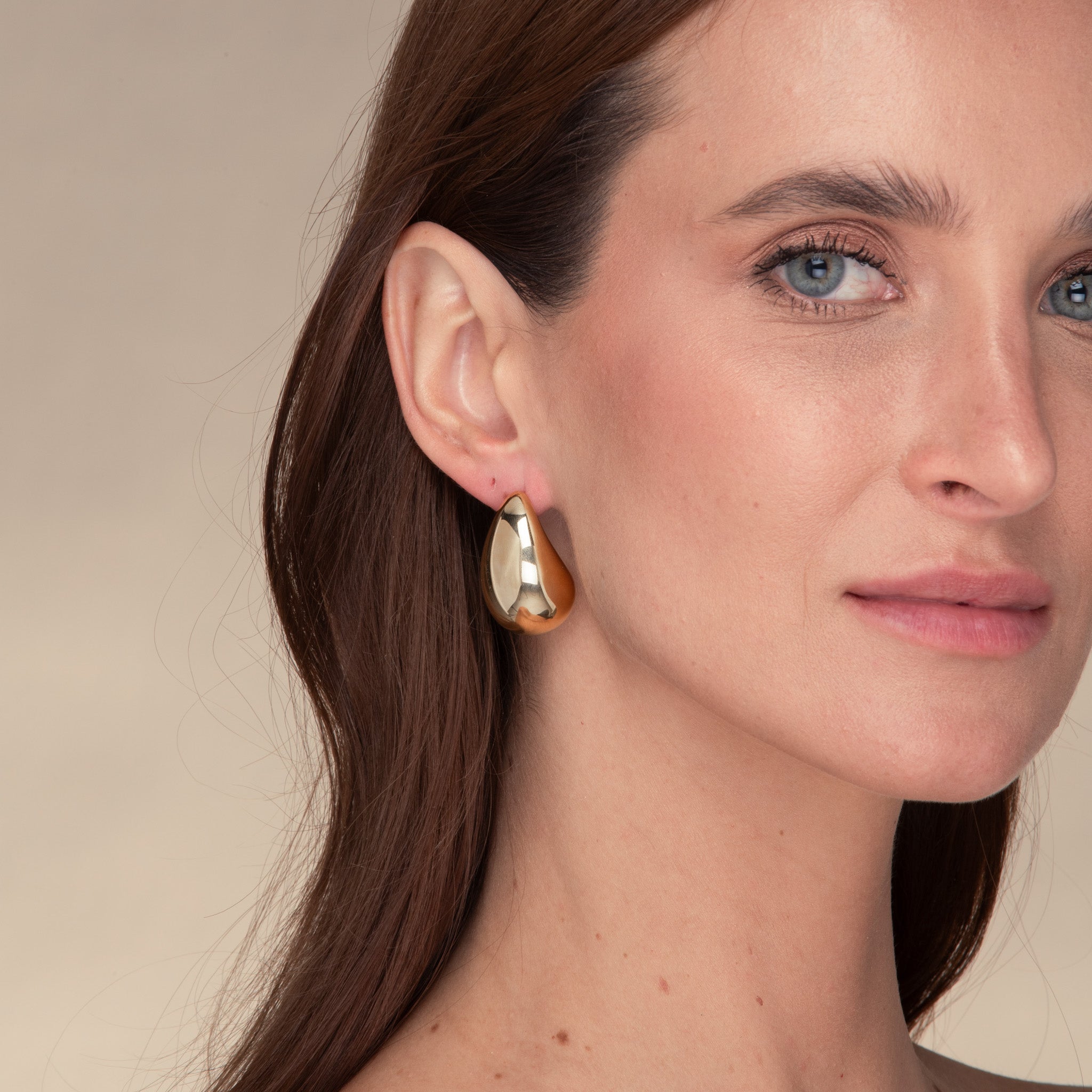 Mae Dome Statement Earrings - Camile & Stone