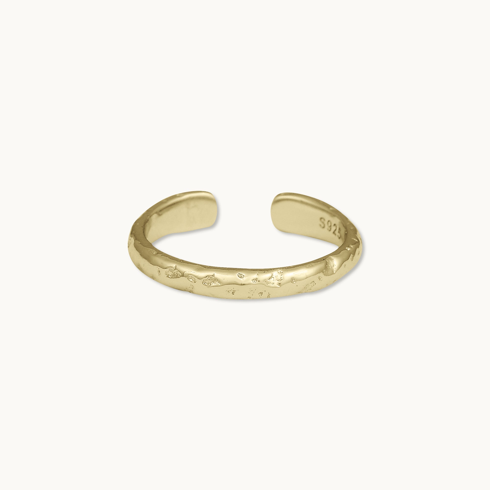 Molten Open Cuff Ring - Camile & Stone